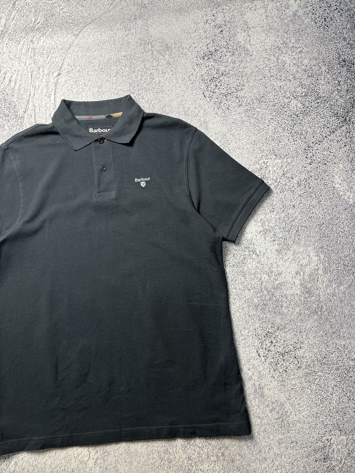 Barbour Vintage Mens Polo Barbour Logo T-Shirt Top Size US M / EU 48-50 / 2 - 3 Thumbnail