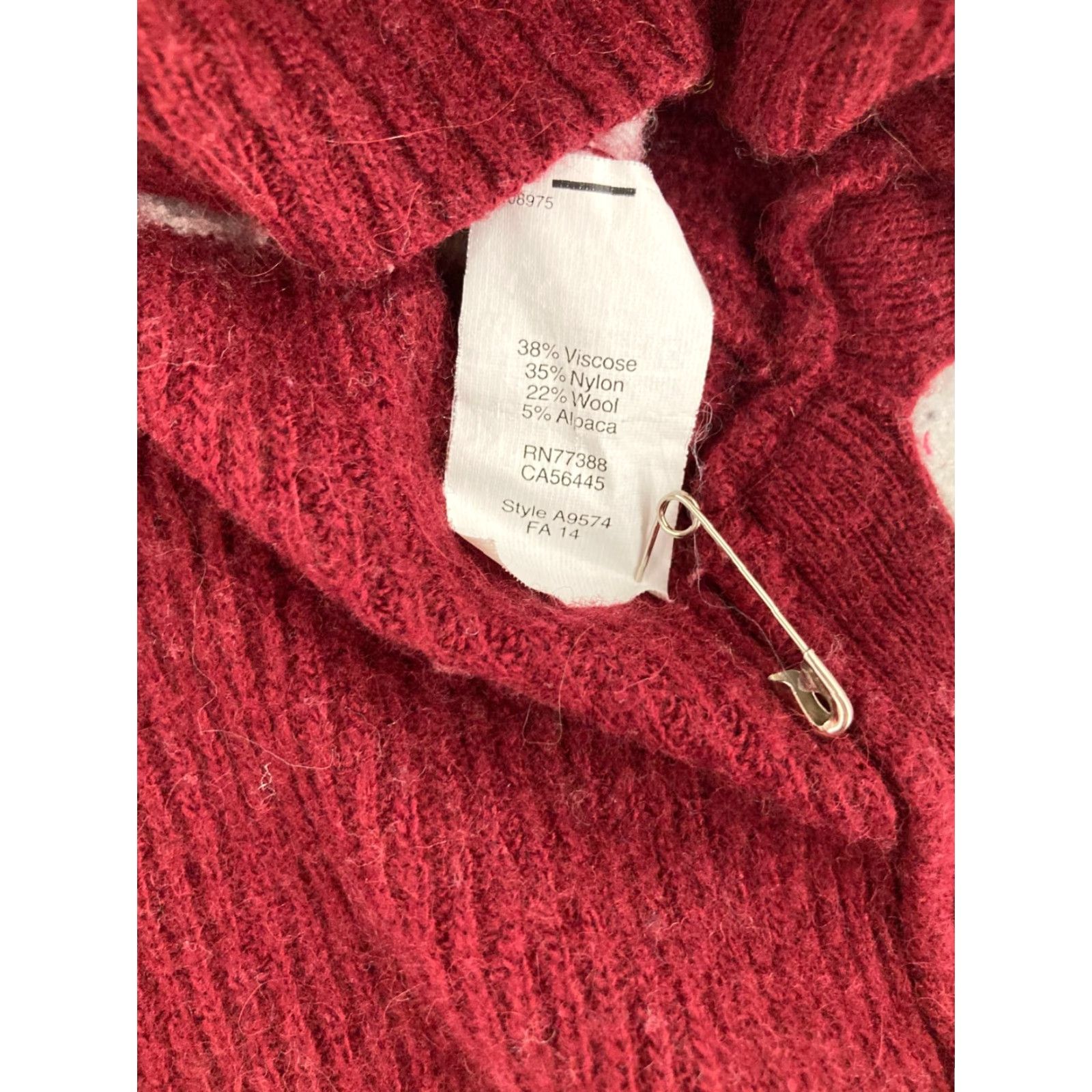 Madewell Madewell Sweater Womens Small Alpaca/Wool/Nylon/Viscose Shirt Size S / US 4 / IT 40 - 3 Thumbnail