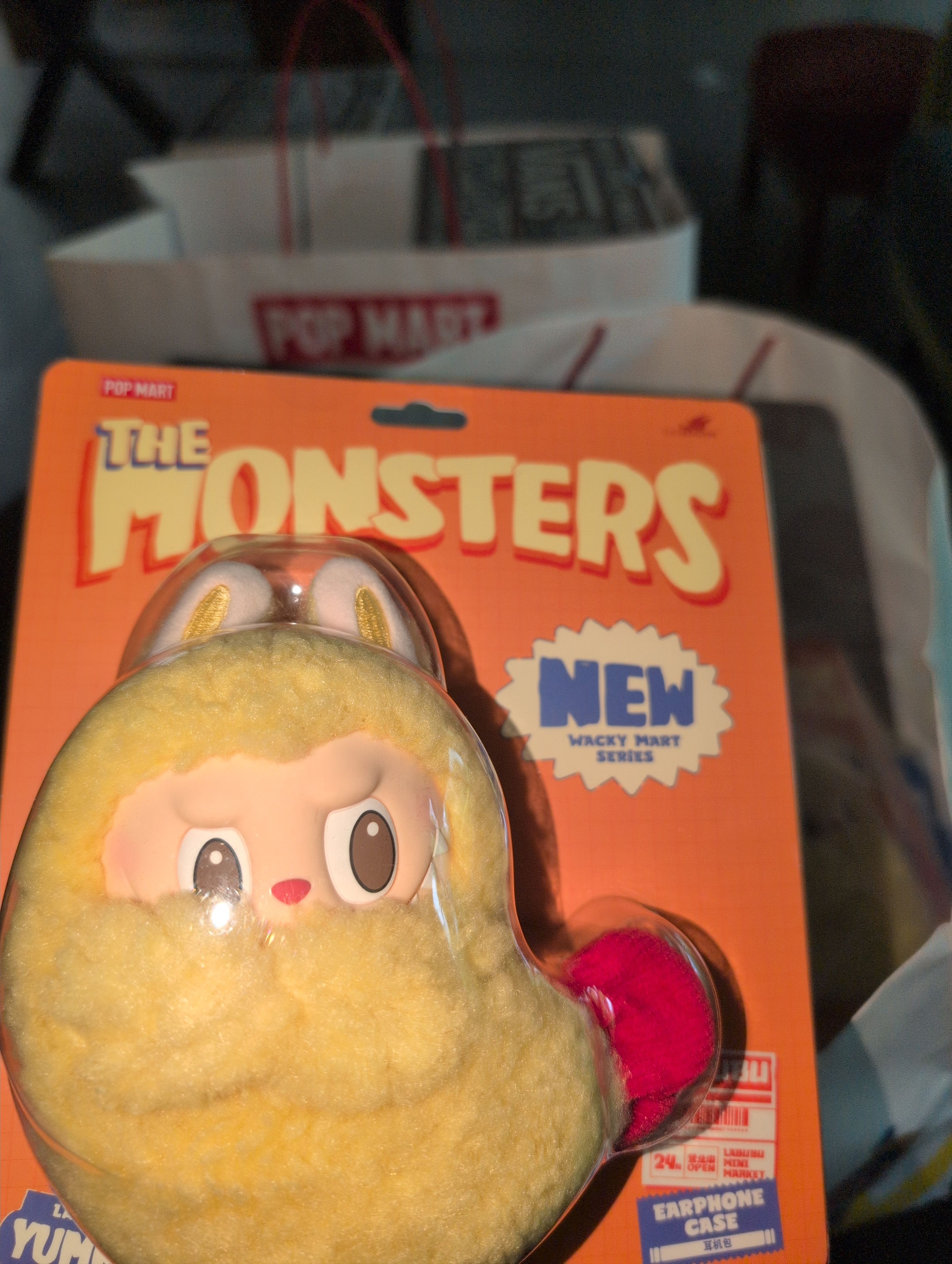 POP MART Pop Mart Labubu The Monsters Wacky Mart Series Earphone Cas Size ONE SIZE - 4 Thumbnail