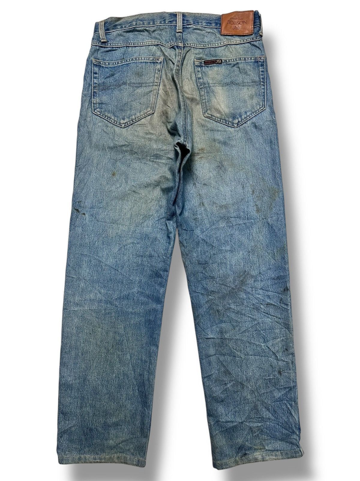 Japanese Brand Bobson Vintage Baggy Loose Style With Faded and Mudwash Size US 32 / EU 48 - 3 Thumbnail