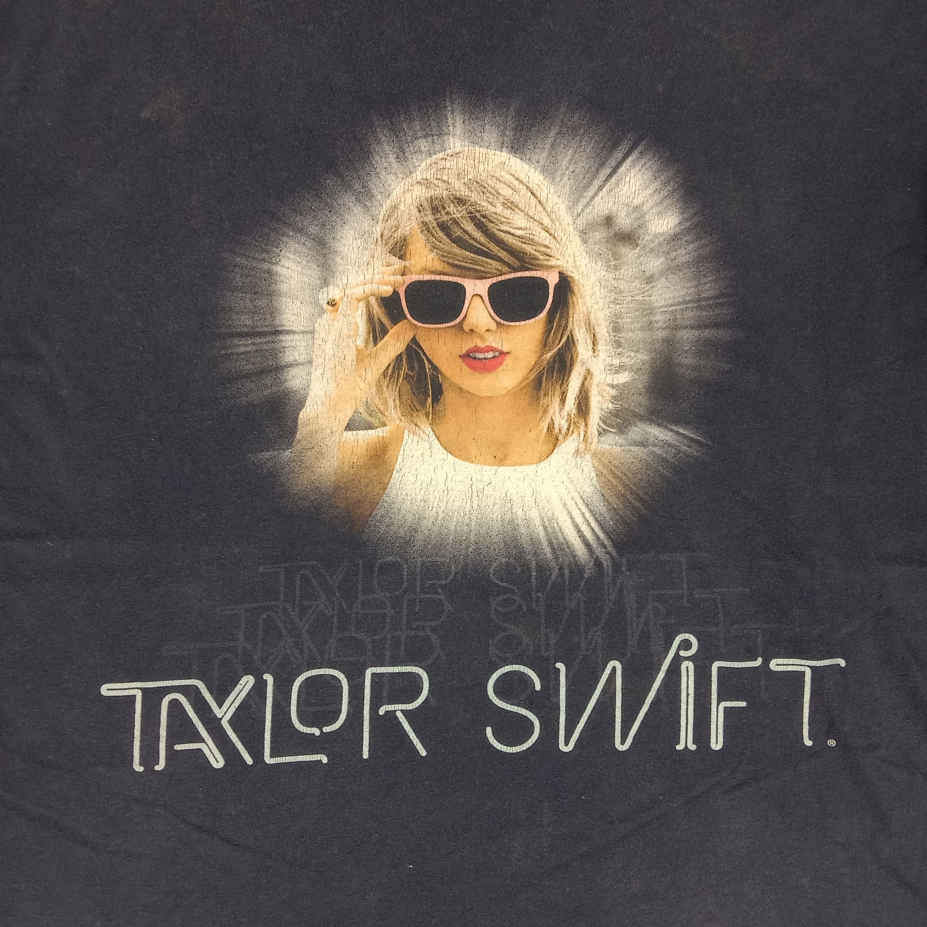 Band Tees × Vintage Taylor Swift American Solo Singer Tour Tshirt Size US XXL / EU 58 / 5 - 2 Thumbnail
