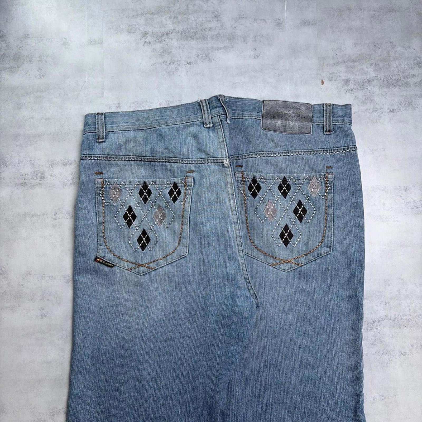 Phat Farm Y2K Phat Farm Embroidered Baggy Skater Denim Jeans Size US 42 / EU 58 - 3 Thumbnail