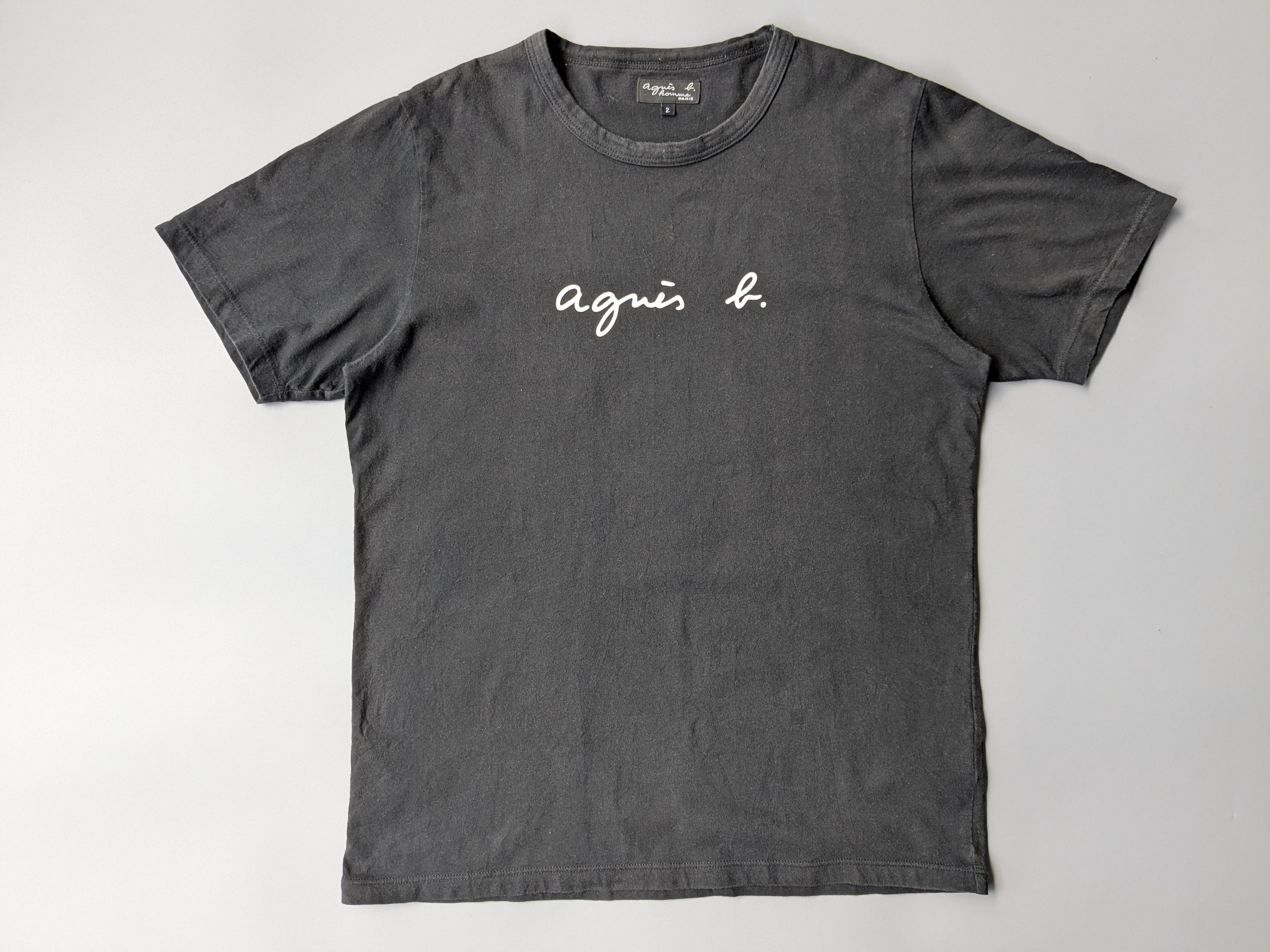 agnes b. Agnes B. Spellout shirt logo Size US M / EU 48-50 / 2 - 1 Thumbnail
