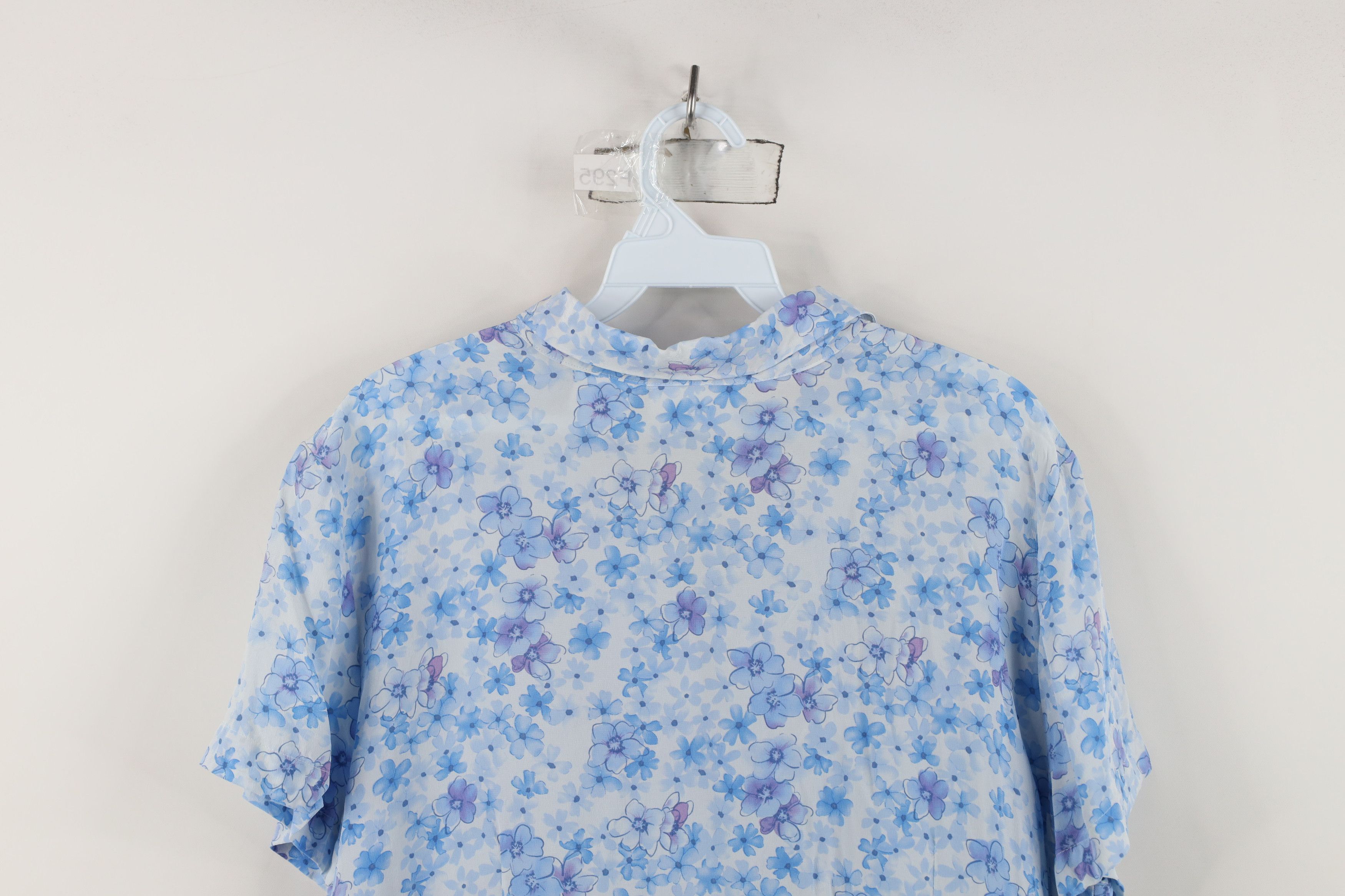 Vintage Vintage 90s Streetwear Floral Camp Collar Button Shirt Size L / US 10 / IT 46 - 10 Thumbnail