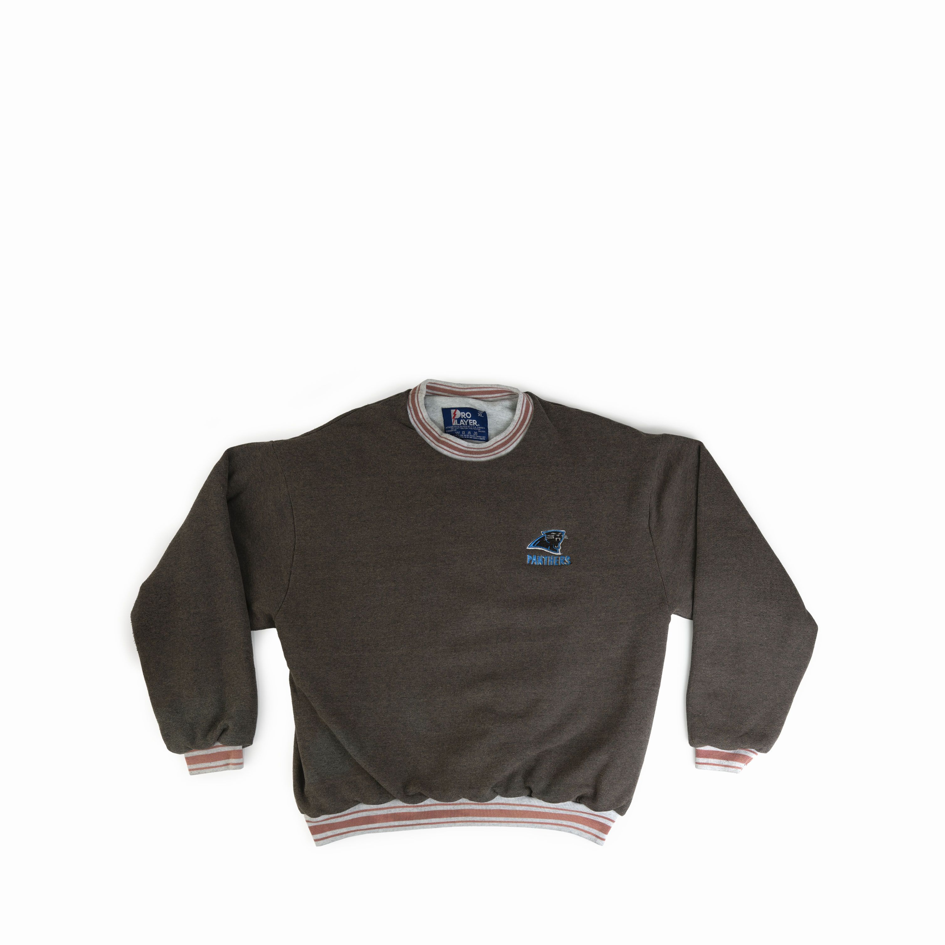 NFL × Pro Player × Vintage Vintage 1990's Carolina Panthers NFL Reversible Crewneck Size US XL / EU 56 / 4 - 1 Thumbnail