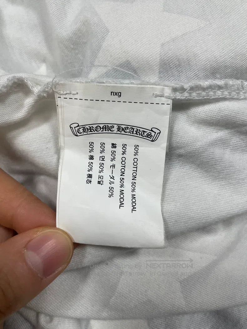 Chrome Hearts CHROME HEARTS Size L Blue and white mosaic Sanskrit scroll Size US L / EU 52-54 / 3 - 6 Thumbnail