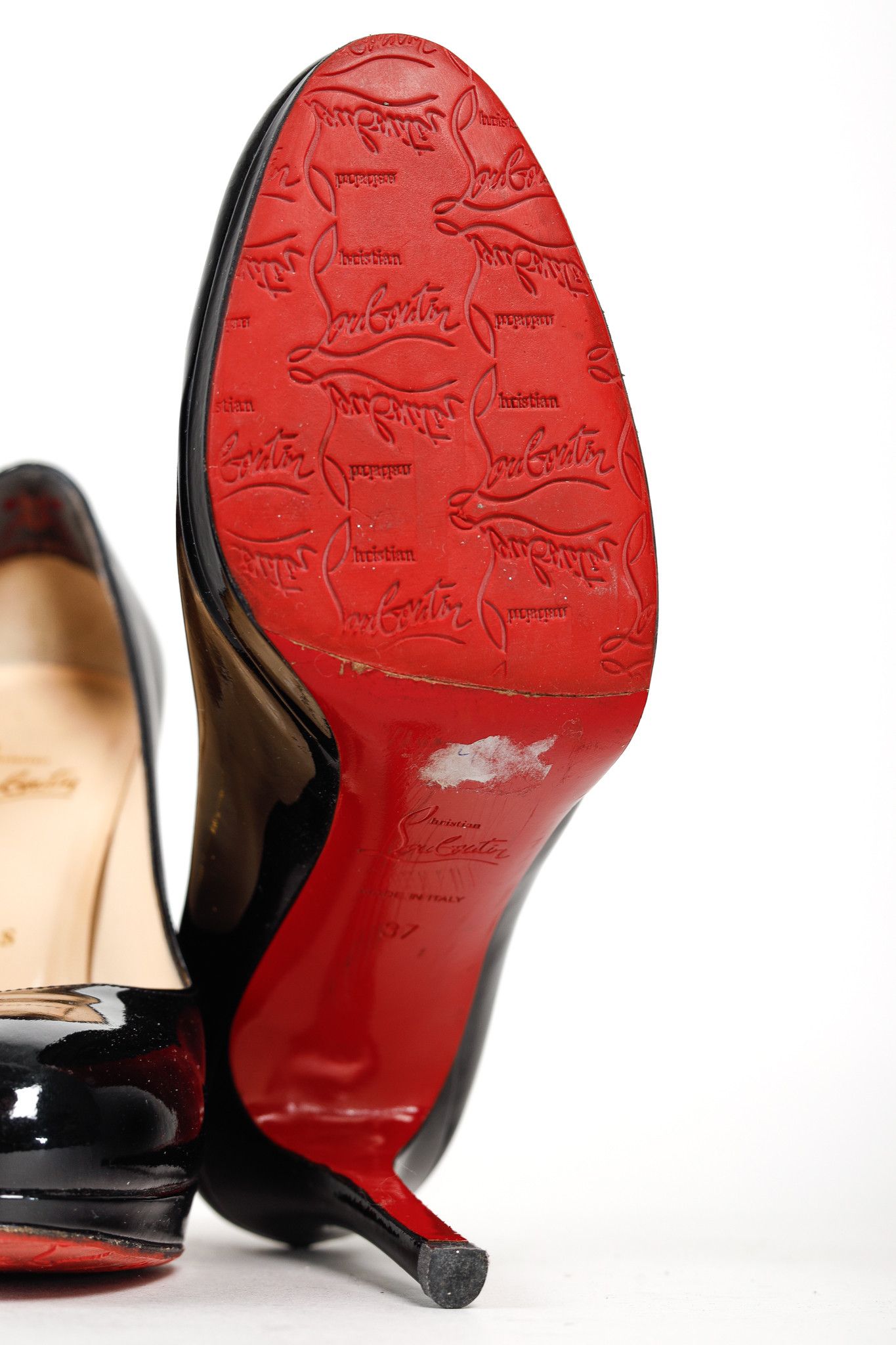 Christian Louboutin Christian Louboutin New Simple 110 Patent Leather Pumps Size US 6.5 / IT 36.5 - 5 Thumbnail