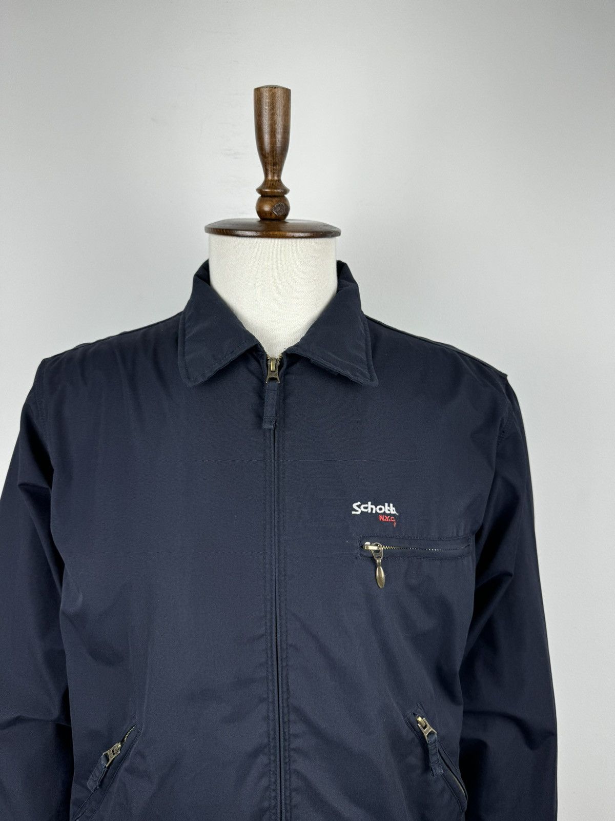 Schott × Vintage Men’s Vintage Schott NYC Bomber Jacket size M Size US M / EU 48-50 / 2 - 2 Thumbnail