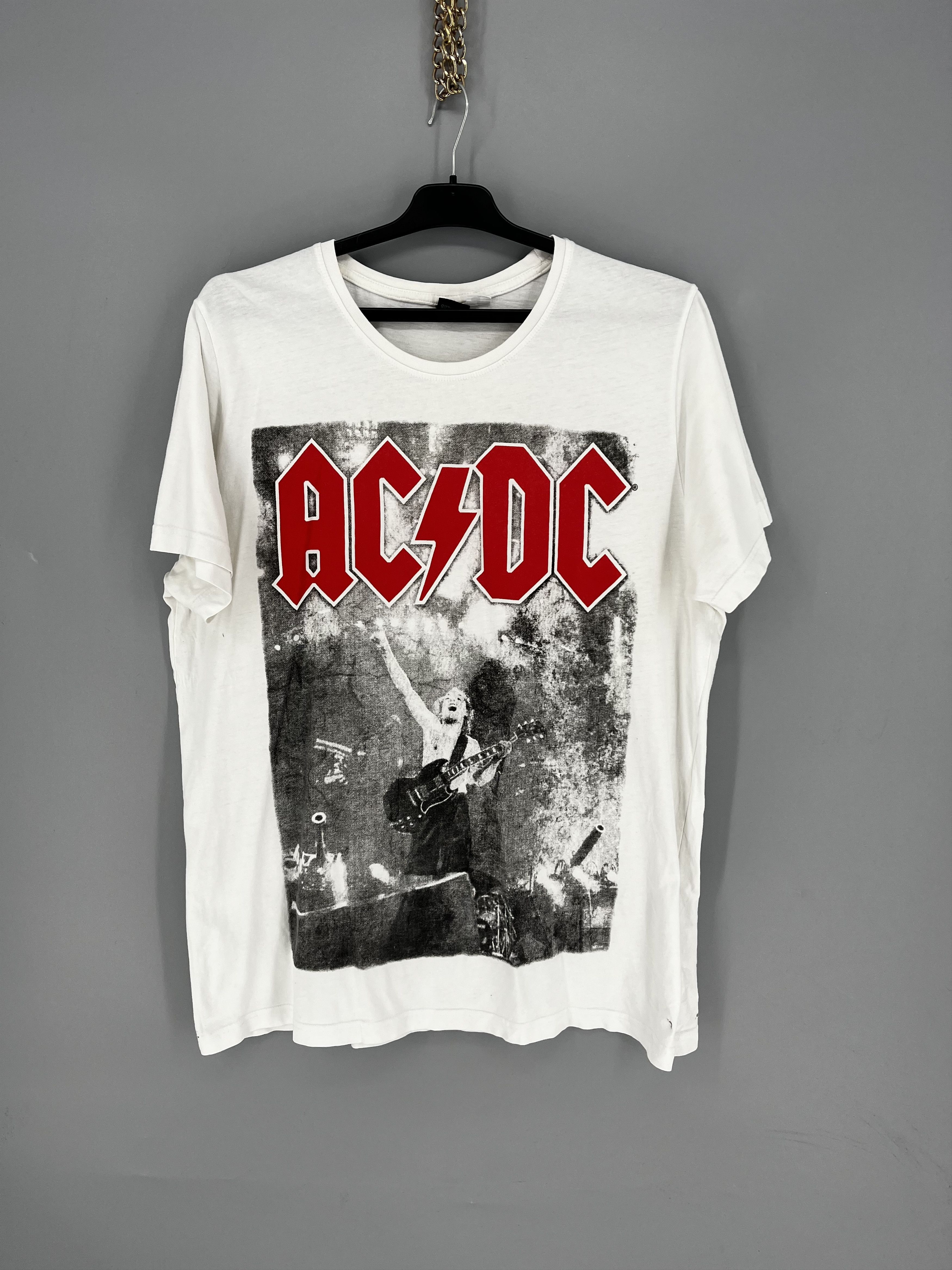 Band Tees VINTAGE 90 AC/DC TEE HORROR FACE VAMPIRE OPIUM BAND ROCK Size US XL / EU 56 / 4 - 1 Thumbnail