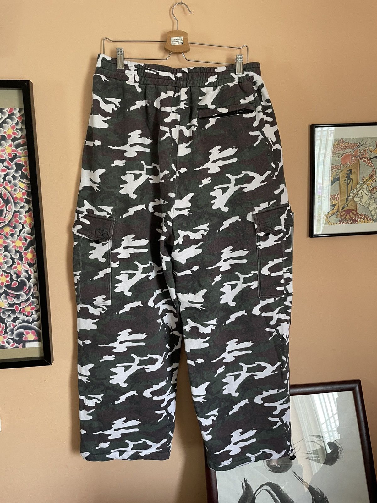 Awake NY Awake NY baggy snow camo cargo sweatpants Size US 34 / EU 50 - 4 Thumbnail