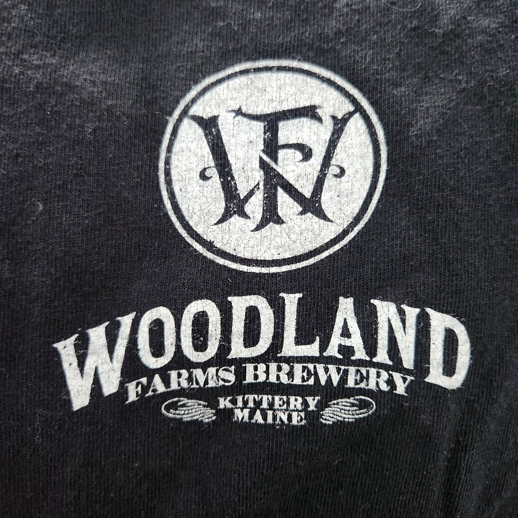 Vintage Woodland Farms Kittery Main T Shirt Tee Mens XL Double-Sided Luchador Graphic Black Cotton Short Sleeve Crew Neck Be er Theme" Size US XL / EU 56 / 4 - 3 Thumbnail