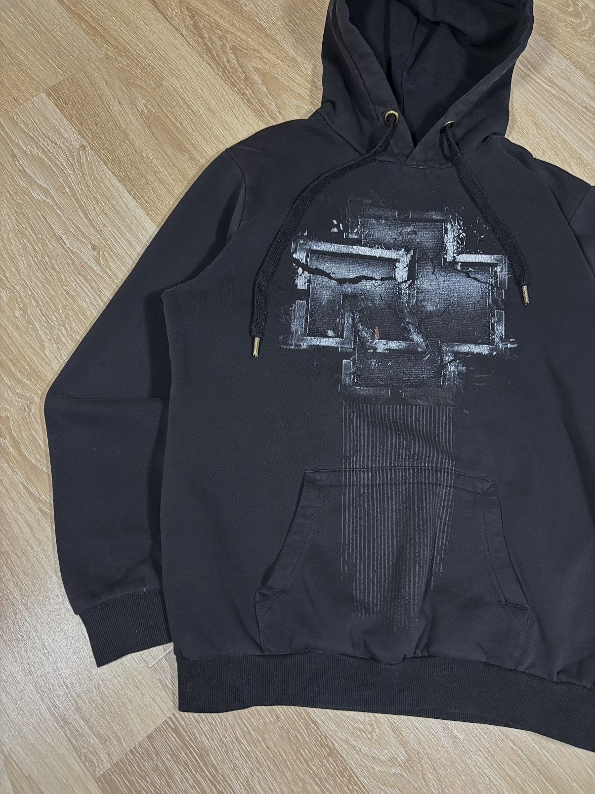 Vintage VINTAGE RAMMSTEIN MERCH HOODIE Size US L / EU 52-54 / 3 - 2 Thumbnail