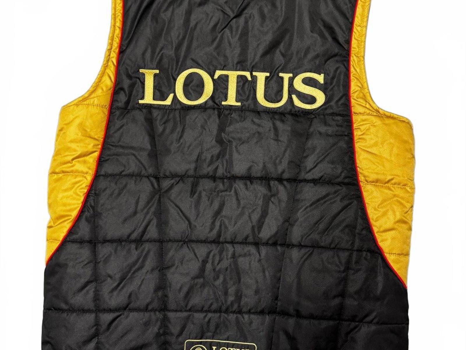 Warren Lotas Lotus Renault Team Padded Vest - Black & Yellow Size US XS / EU 42 / 0 - 4 Thumbnail