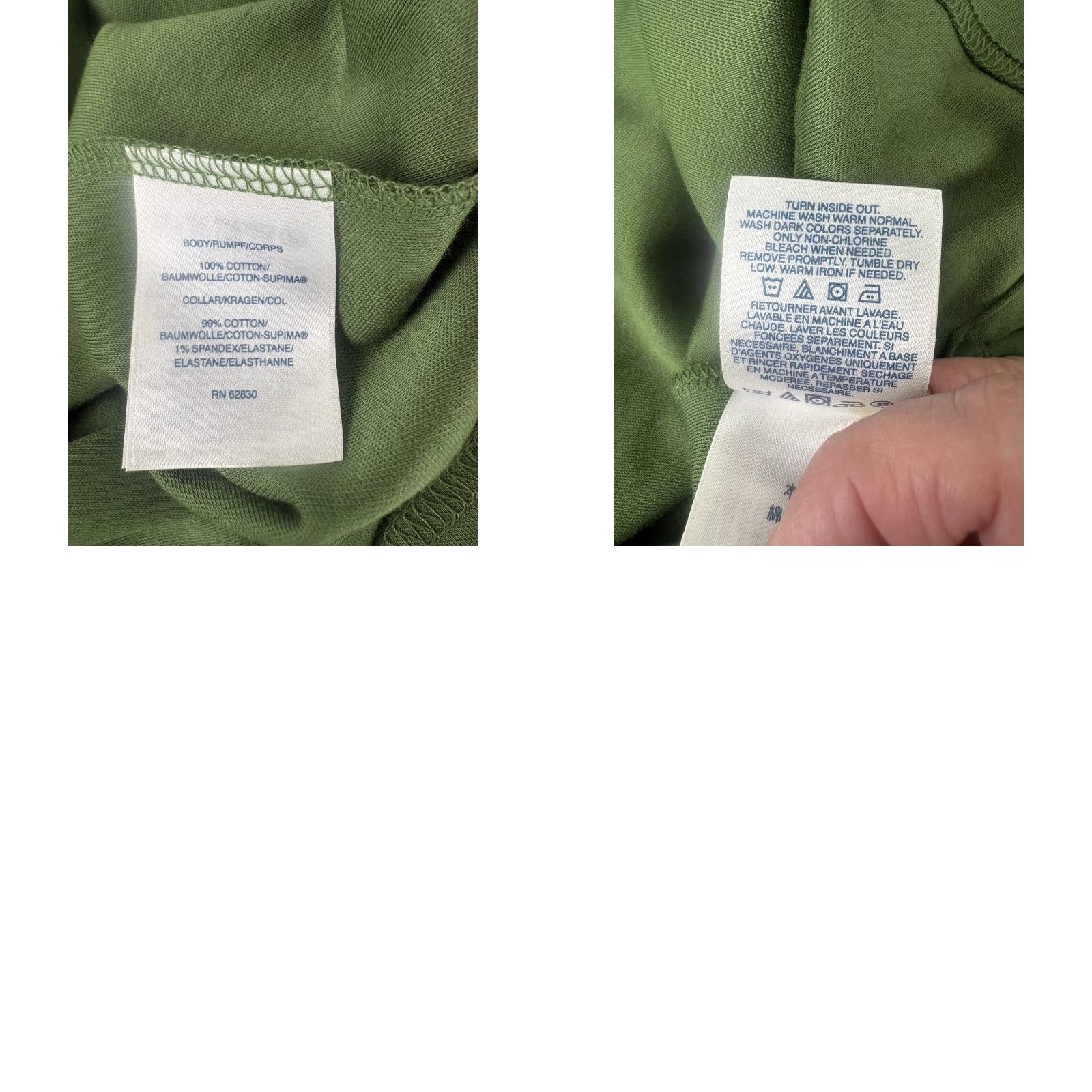Lands' End Lands' End Polo Shirt Men’s XXL/T Green 3 Button Knit Cotton 100% Casual Classic Preppy Golf Shirt Mens Polo 3 Button Lands End Shirt Size US XXL / EU 58 / 5 - 8 Thumbnail