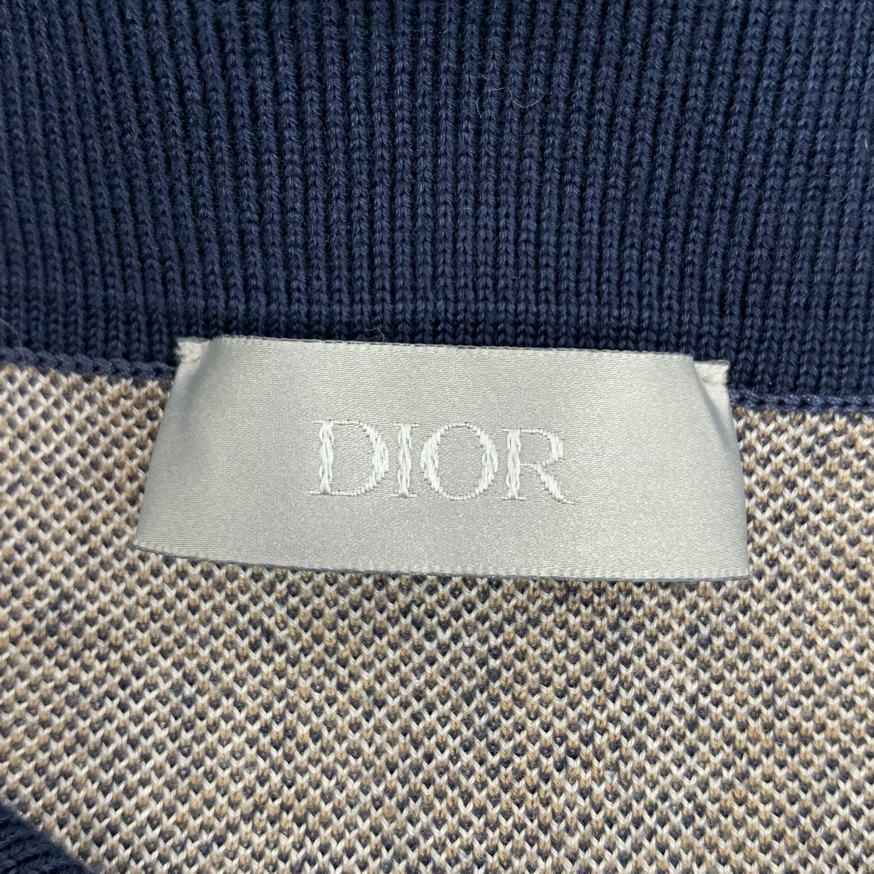 Dior Dior Colorblock Logo Polo Shirt (XL) Size US XL / EU 56 / 4 - 5 Thumbnail