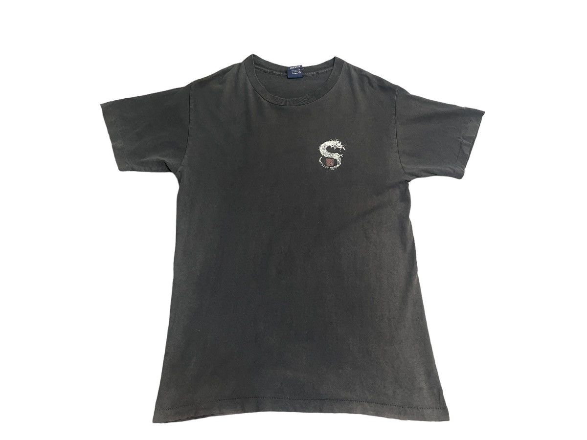 Stussy Thrashed Faded Stussy Dragon Shirt ERD Grunge single stich Size US M / EU 48-50 / 2 - 2 Thumbnail