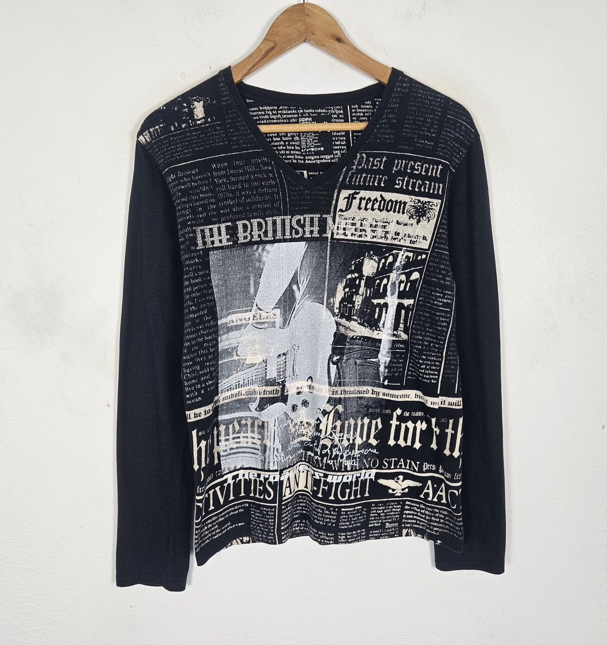 PPFM PPFM Y2K design goth tee Size US M / EU 48-50 / 2 - 3 Thumbnail