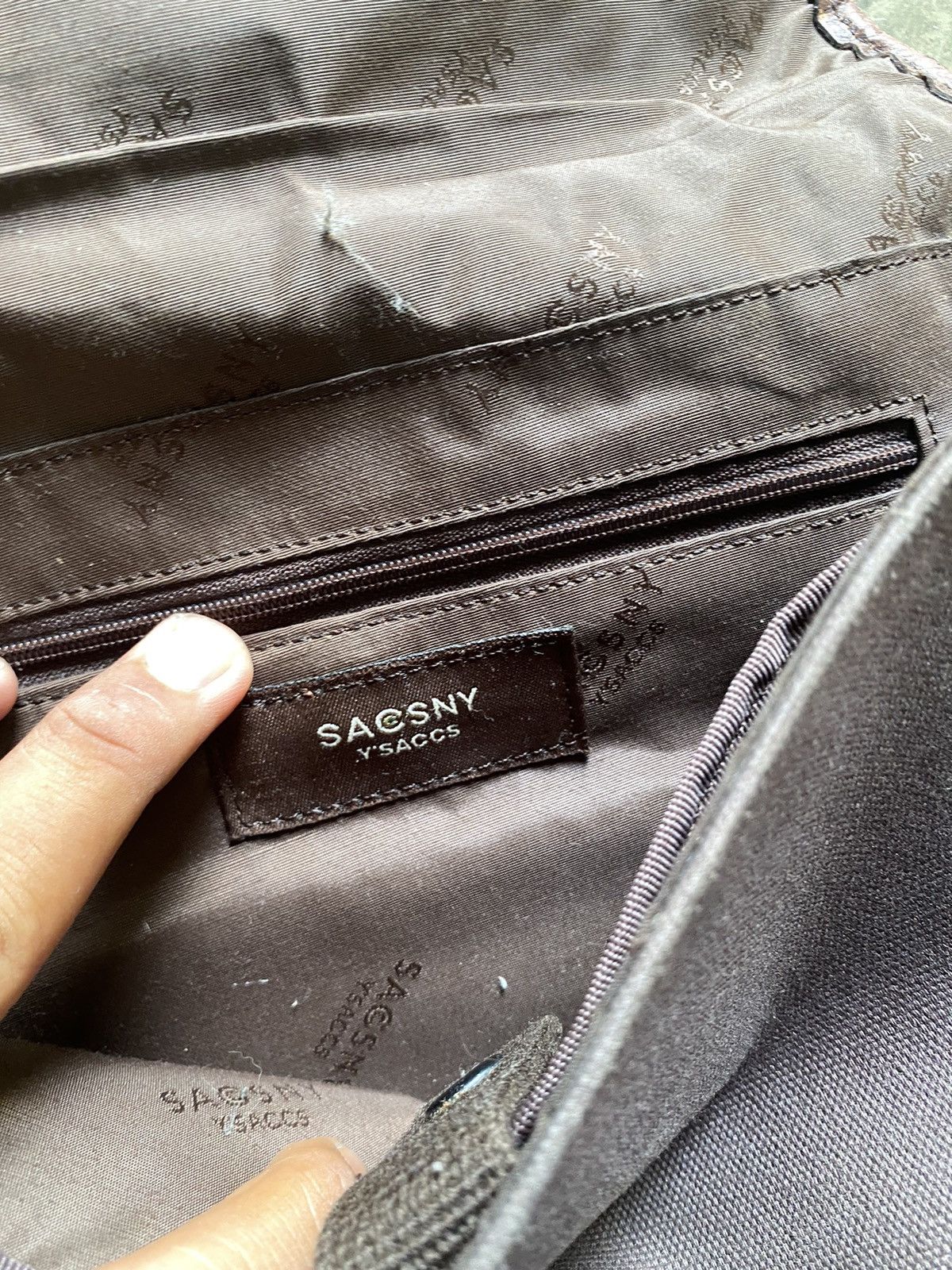 Yohji Yamamoto Vintage Sacsny Y'saccs Sling Bag Size ONE SIZE - 5 Thumbnail