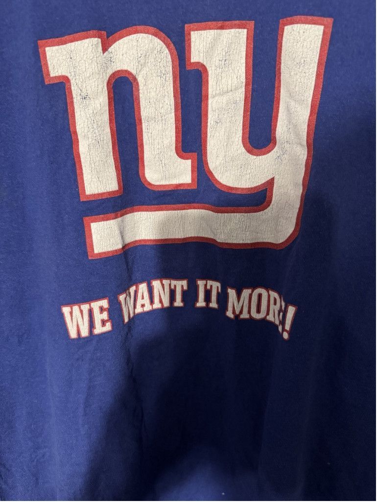 Reebok New York Giants Vintage 2007 Reebok T-Shirt Men Size M Blue Size US M / EU 48-50 / 2 - 5 Thumbnail