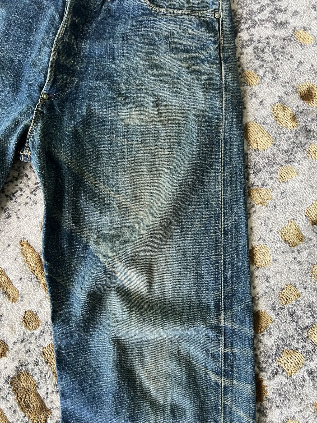 Lee × Vintage Lee 2101 reproduction model World War II model denim Size 35" - 6 Thumbnail