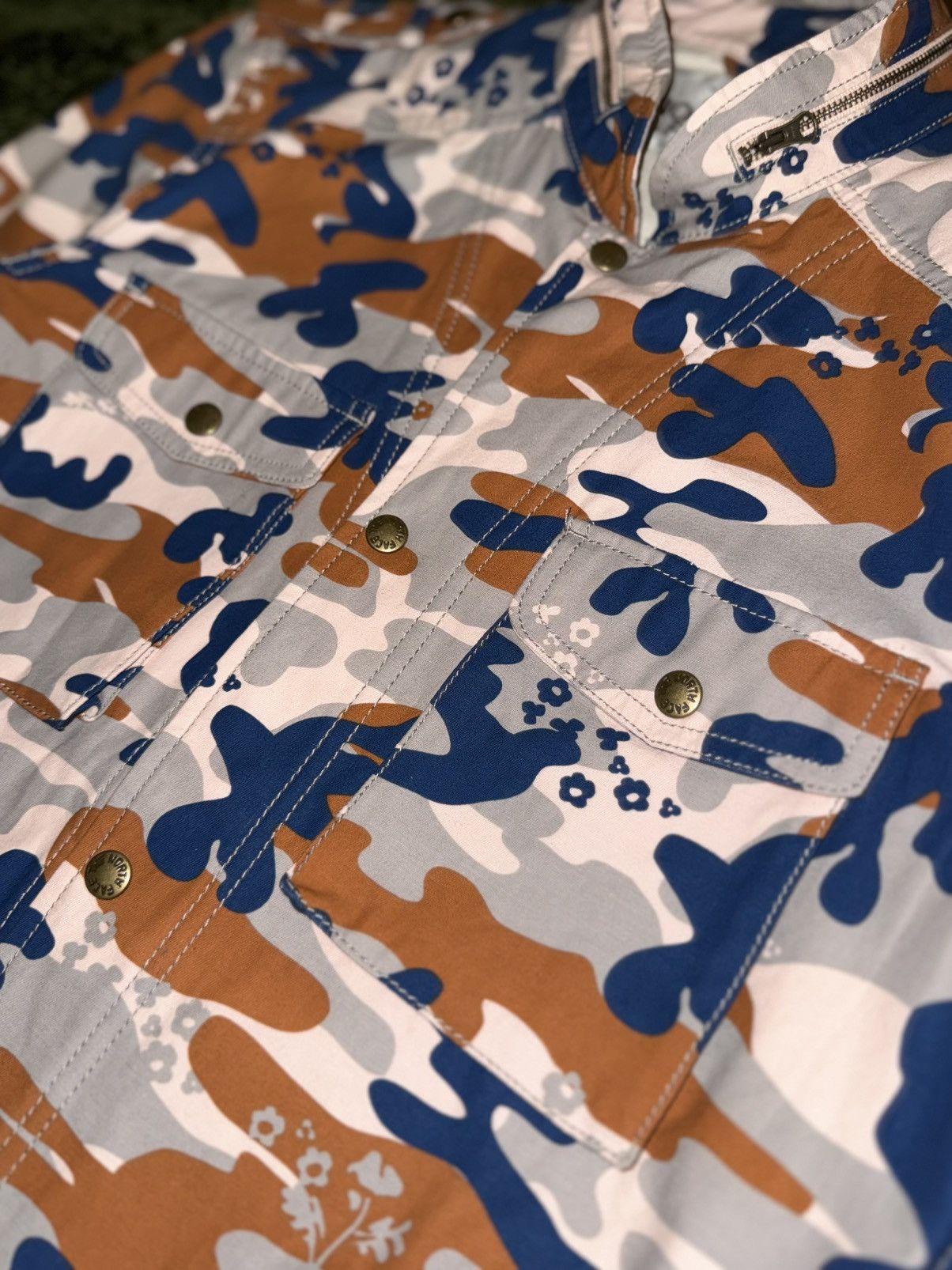 The North Face [105] The North Face White Label Camo Snap Field Jacket Size US XL / EU 56 / 4 - 3 Thumbnail
