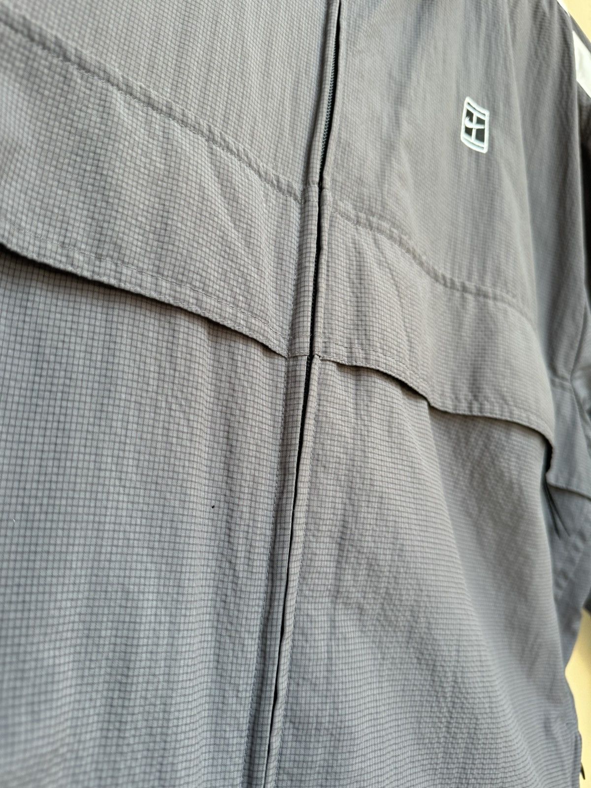 Nike × Vintage Vintage Nike Court 90s Nylon Track Jacket Windbreaker L XL Size US XL / EU 56 / 4 - 8 Thumbnail