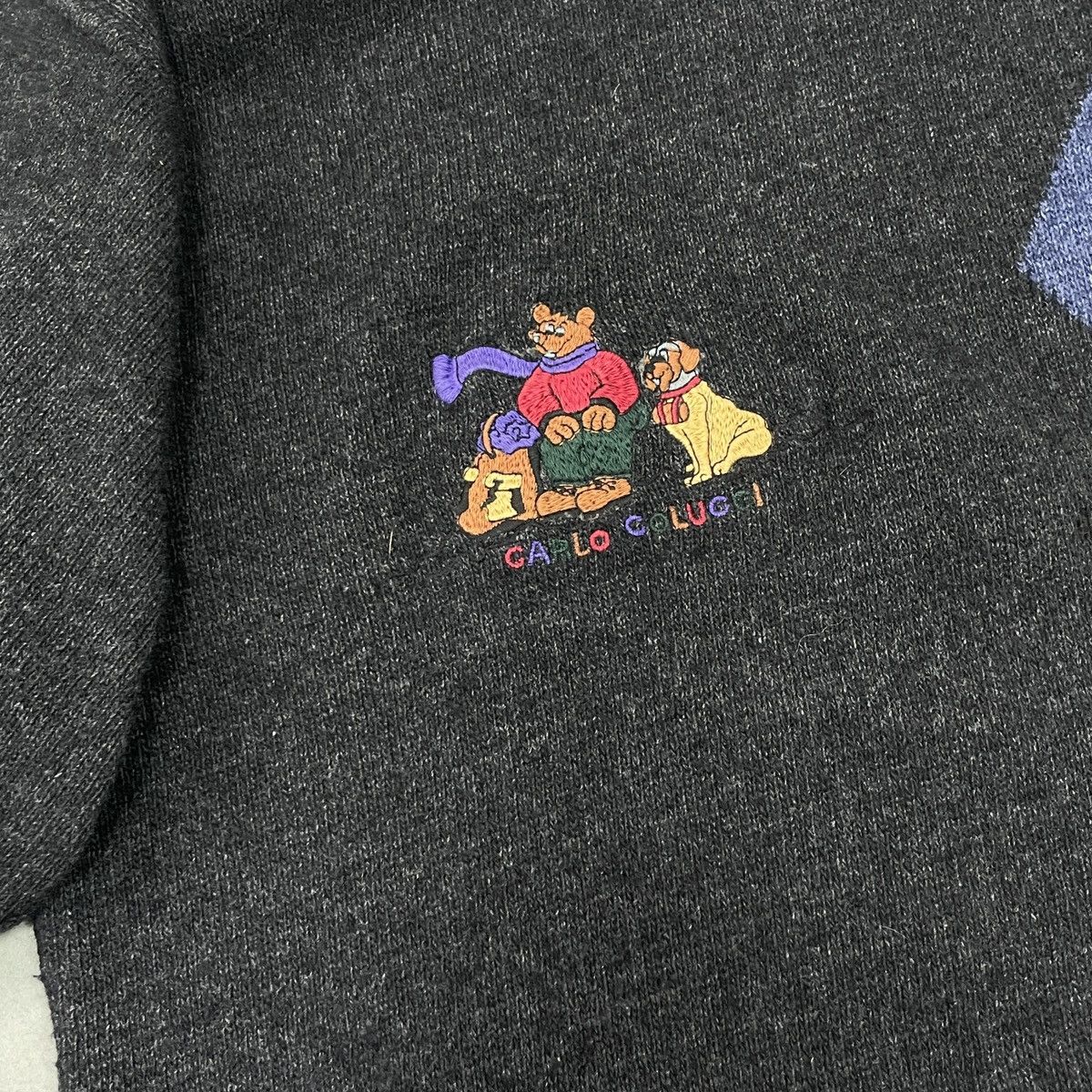 Carlo Colucci × Vintage Carlo Colucci Wool Sweater Size 48 Size US L / EU 52-54 / 3 - 6 Thumbnail