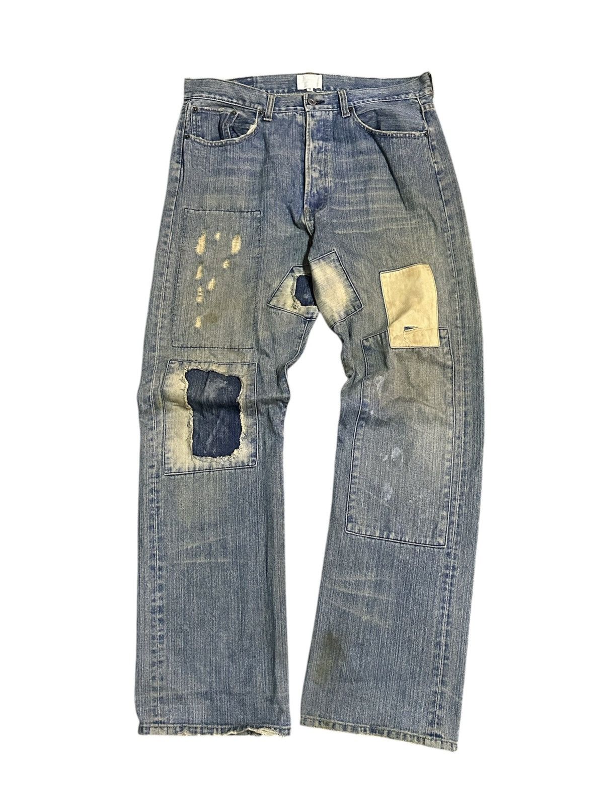 1990 - Exhibitionist Japan Reconstructed Patch Denim Pant