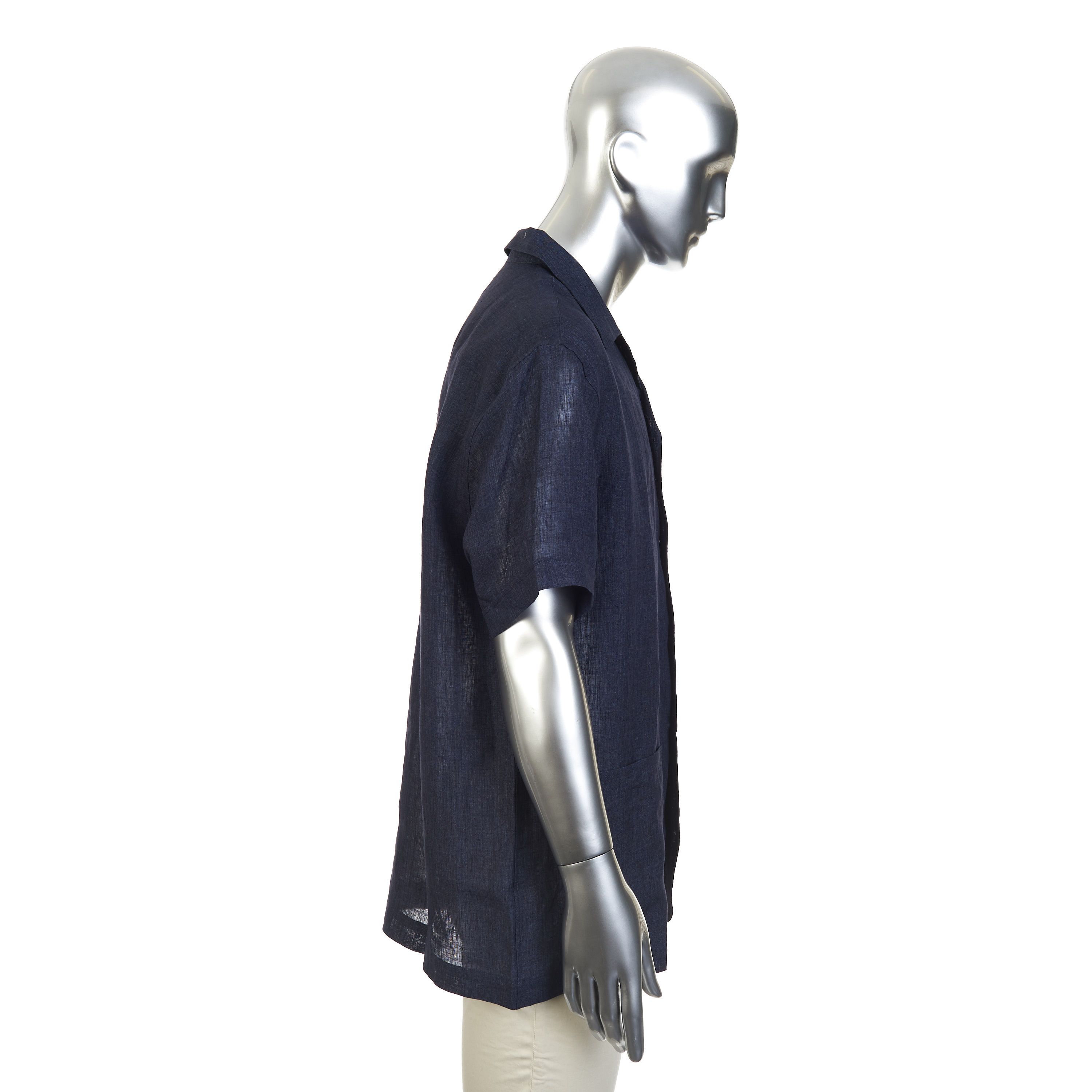 Brioni Linen Cuban Shirt Blazer Size US S / EU 44-46 / 1 - 6 Thumbnail