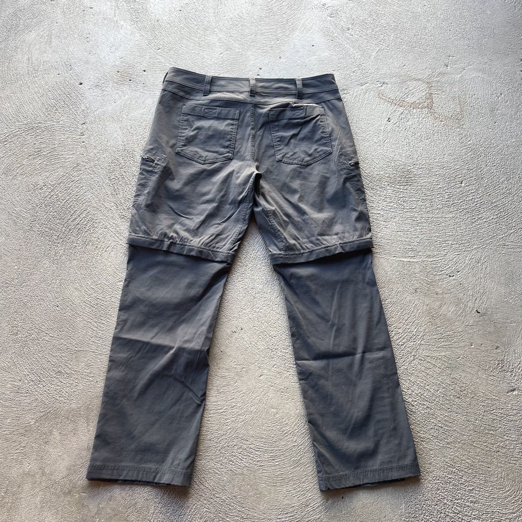Eddie Bauer Eddie Bauer Pants Mens 36x30 Gray First Ascent Convertible Straight Fit Hike Chino Zip Shorts Conversion Regular Mens Size US 36 / EU 52 - 4 Thumbnail