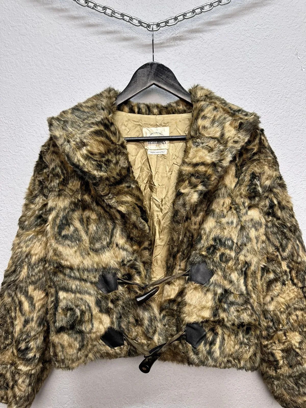 Hysteric Glamour jacket leopard Japan faux fur cropped LGB Hysteric Glamour Size M / US 6-8 / IT 42-44 - 3 Thumbnail