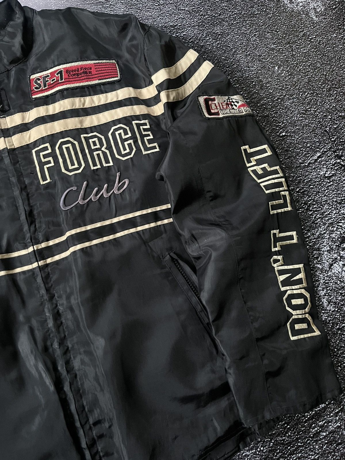 Vintage Vintage Racing Jacket Speed Force Dynamite Motion Size US L / EU 52-54 / 3 - 9 Thumbnail