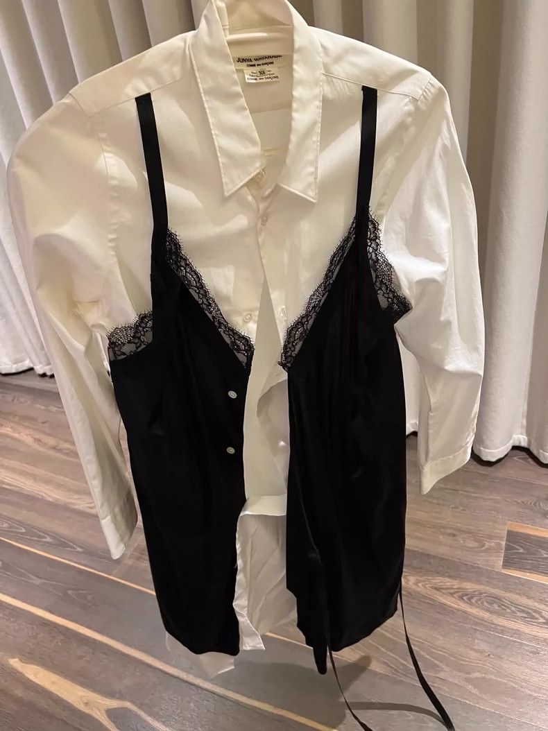 Junya Watanabe Junya Watanabe CDG collaboration layered shirt dress Size XS / US 0-2 / IT 36-38 - 1 Thumbnail