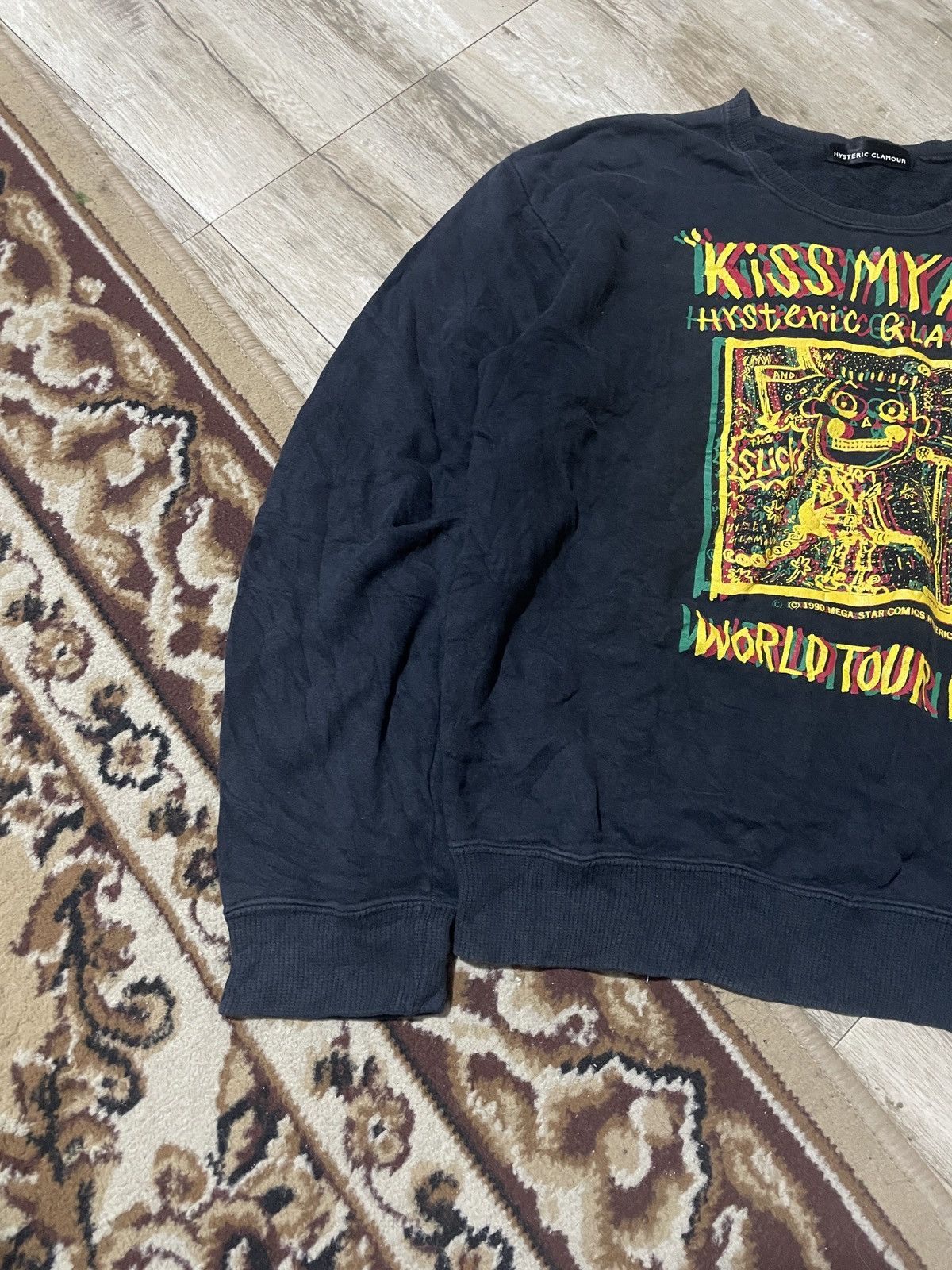 Hysteric Glamour 1990’s Hysteric Glamour - Kiss My Ass Sweathshirt Size US M / EU 48-50 / 2 - 4 Thumbnail