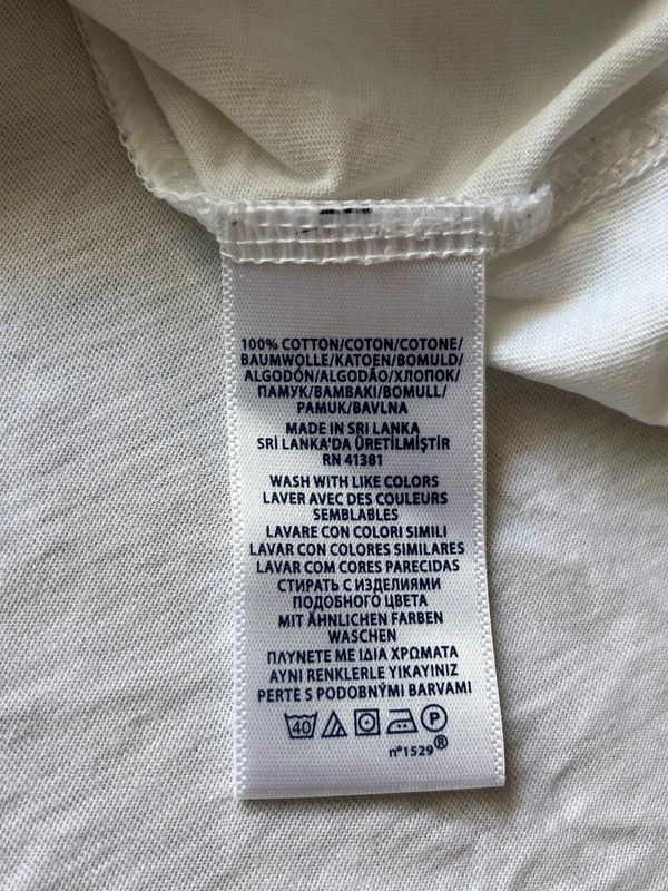 Polo Ralph Lauren Ralph Lauren Polo Small Pony V-Neck T-Shirt White Size US L / EU 52-54 / 3 - 5 Thumbnail