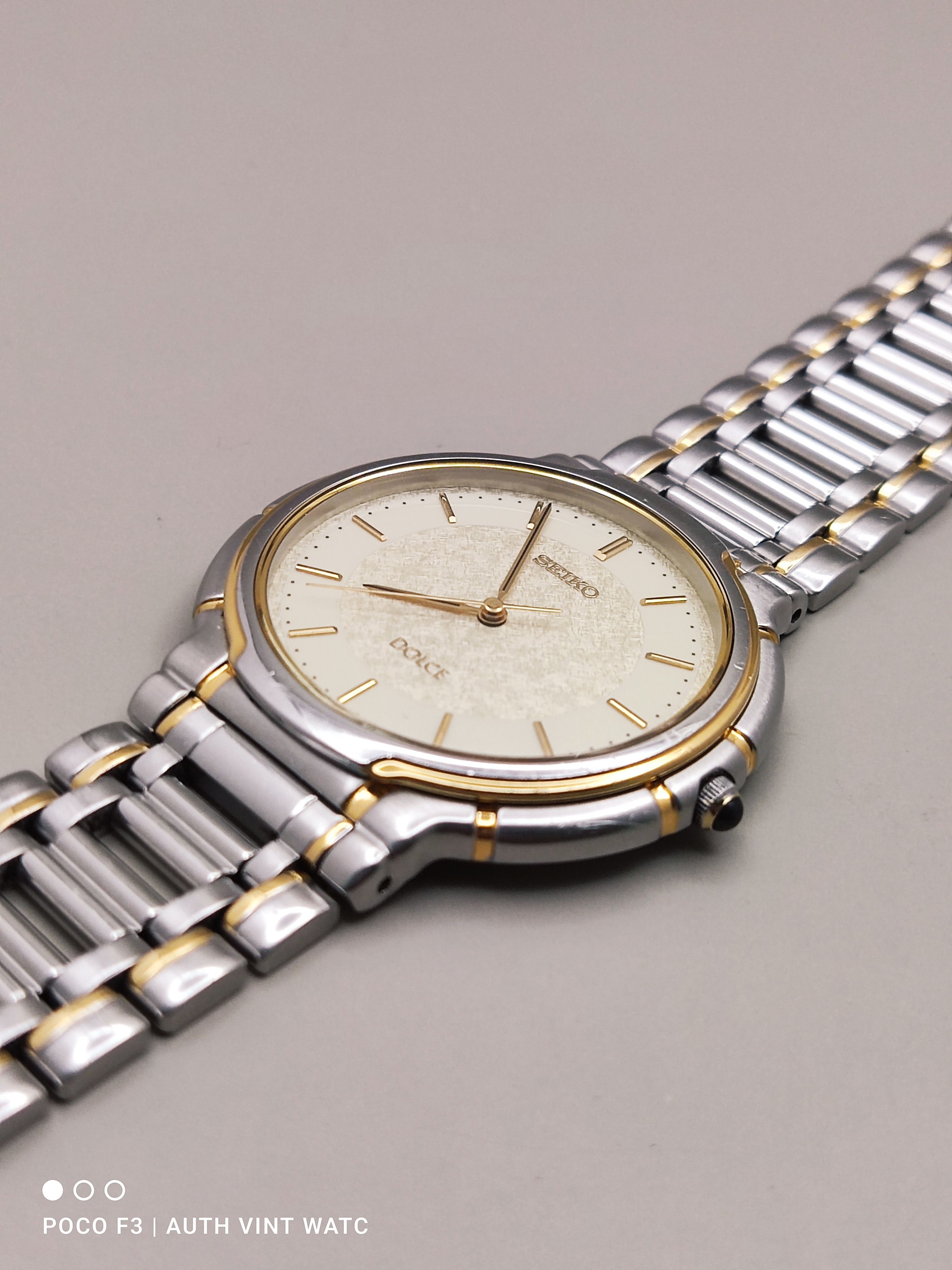 Seiko Authentic Vintage Seiko Dolce Textured Dial Men Watch Size ONE SIZE - 11 Thumbnail