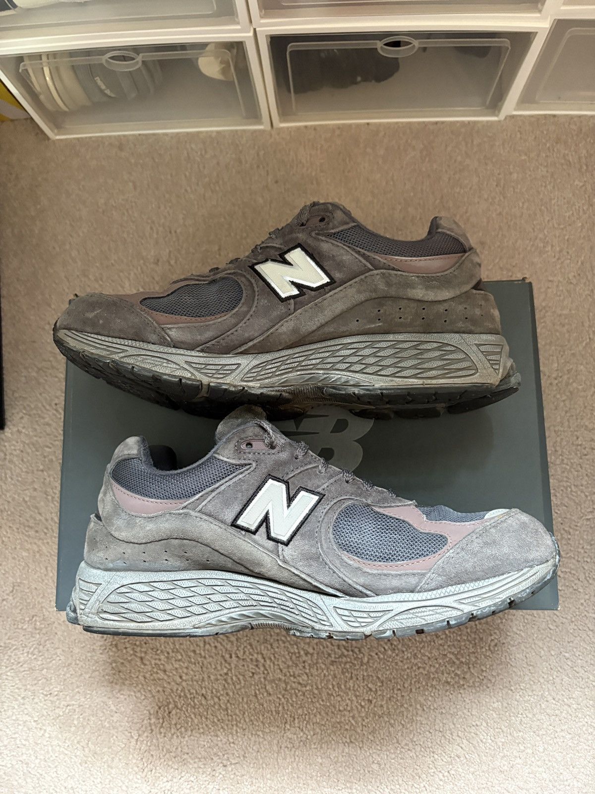 New Balance Size 8.5 - New Balance 2002R GORE-TEX Magnet Mood Indigo Size US 8.5 / EU 41-42 - 4 Thumbnail