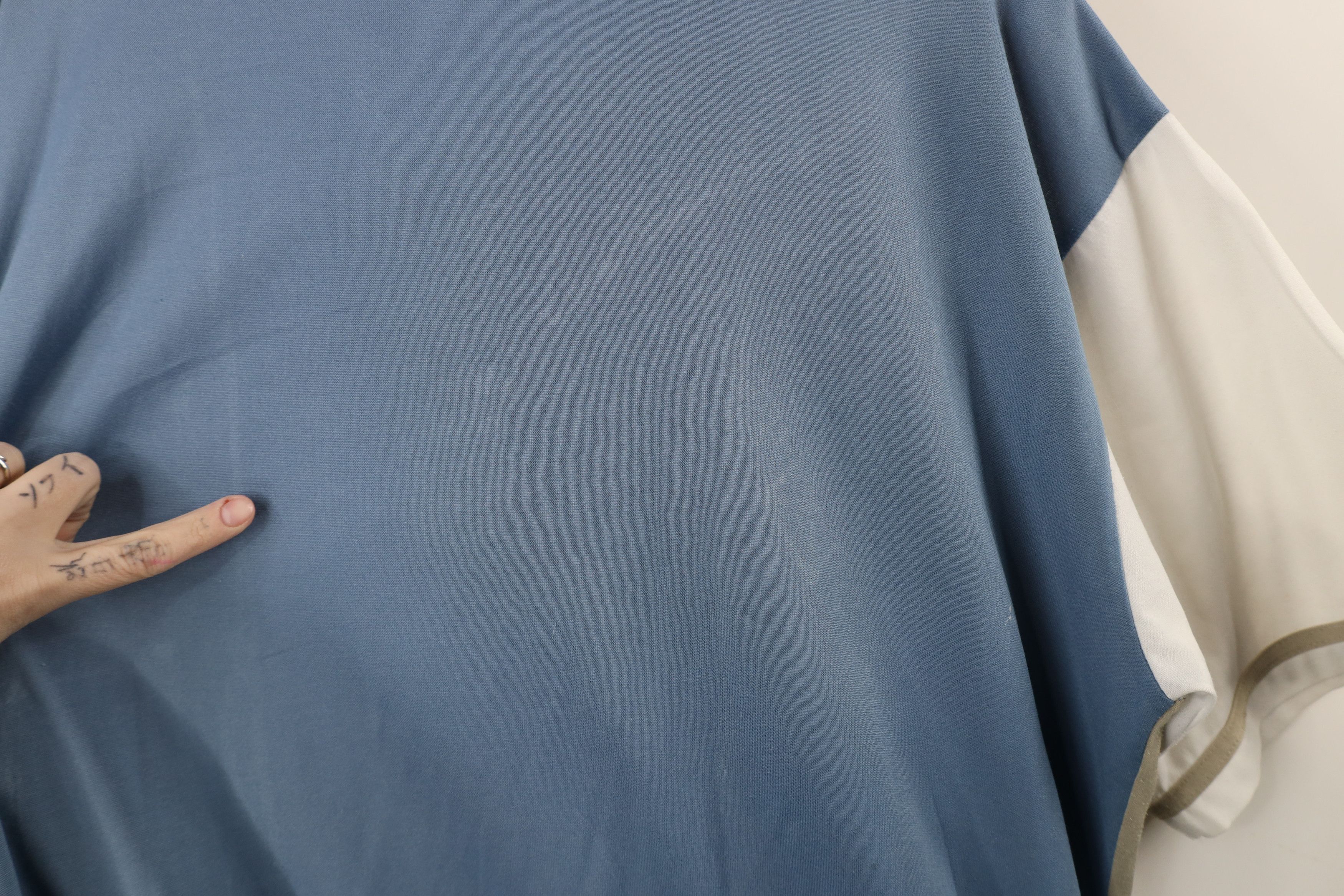 Vintage Vintage 90s Streetwear Panel Argyle Diamond Half Zip Polo Size US L / EU 52-54 / 3 - 10 Thumbnail