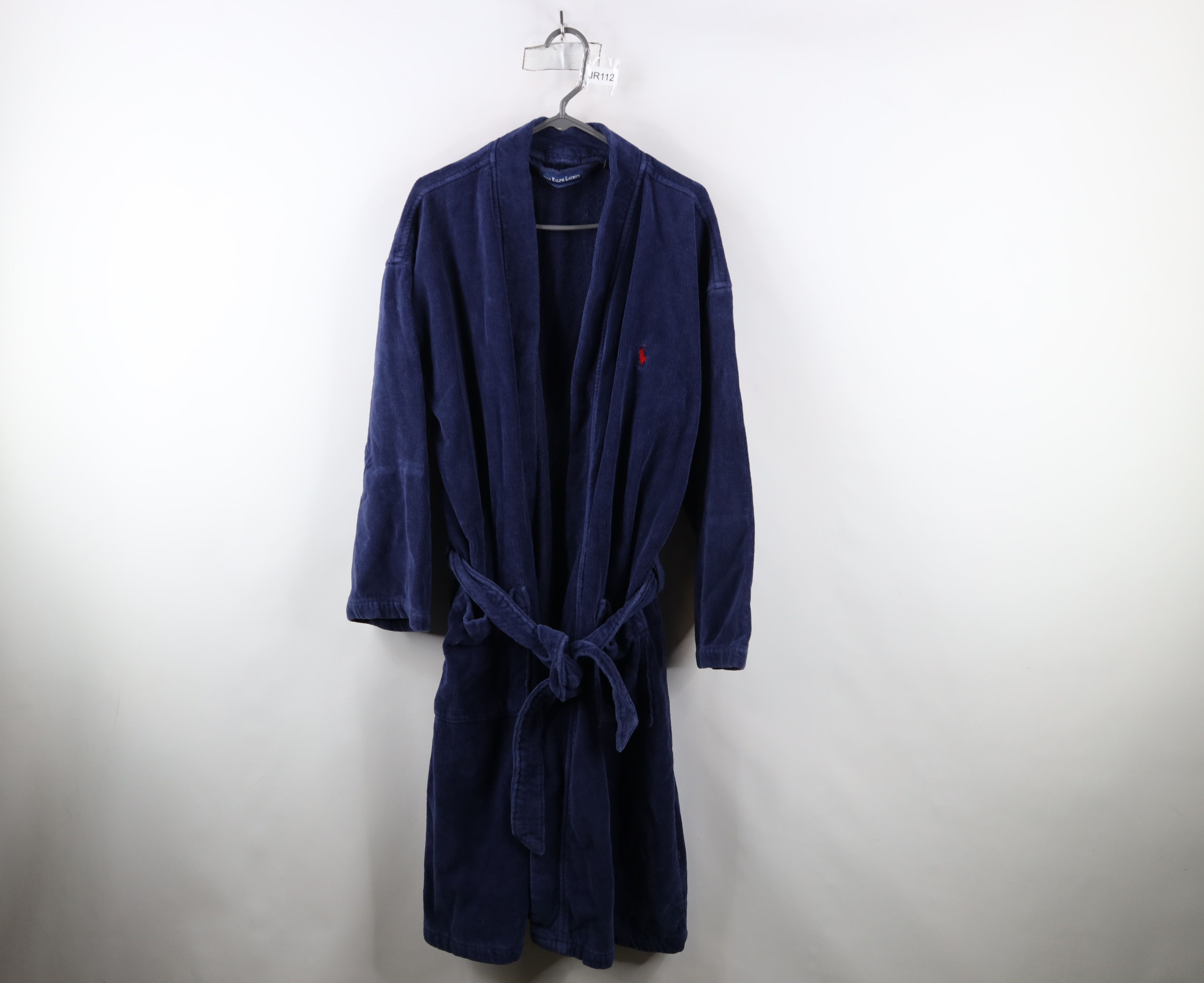Polo Ralph Lauren Vintage 90s Ralph Lauren Faded Heavy Belted Bath Robe Size US M / EU 48-50 / 2 - 1 Thumbnail
