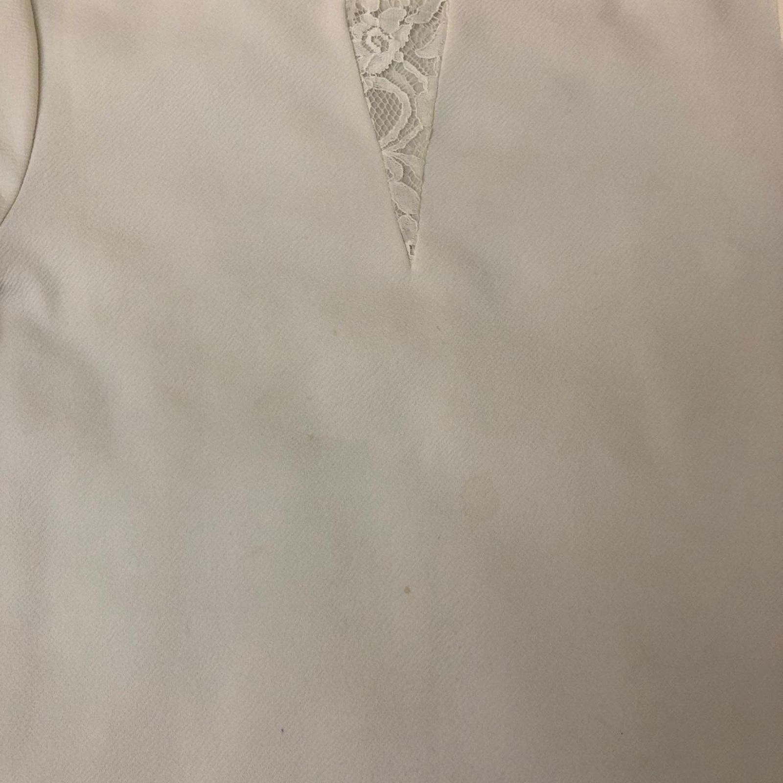Other Women's Cream The Limited Dress Shirt Size L / US 10 / IT 46 - 4 Thumbnail