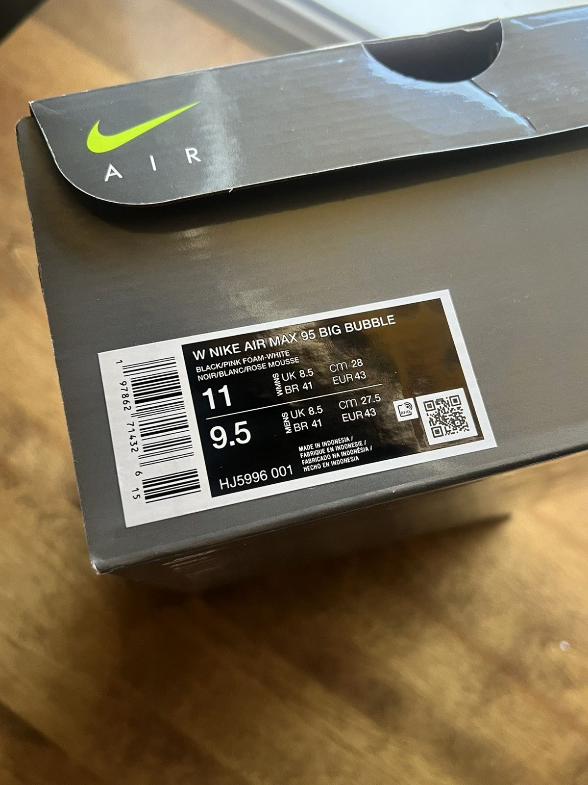 Nike Nike Air Max 95 Pink Foam Size US 9.5 / EU 42-43 - 6 Thumbnail