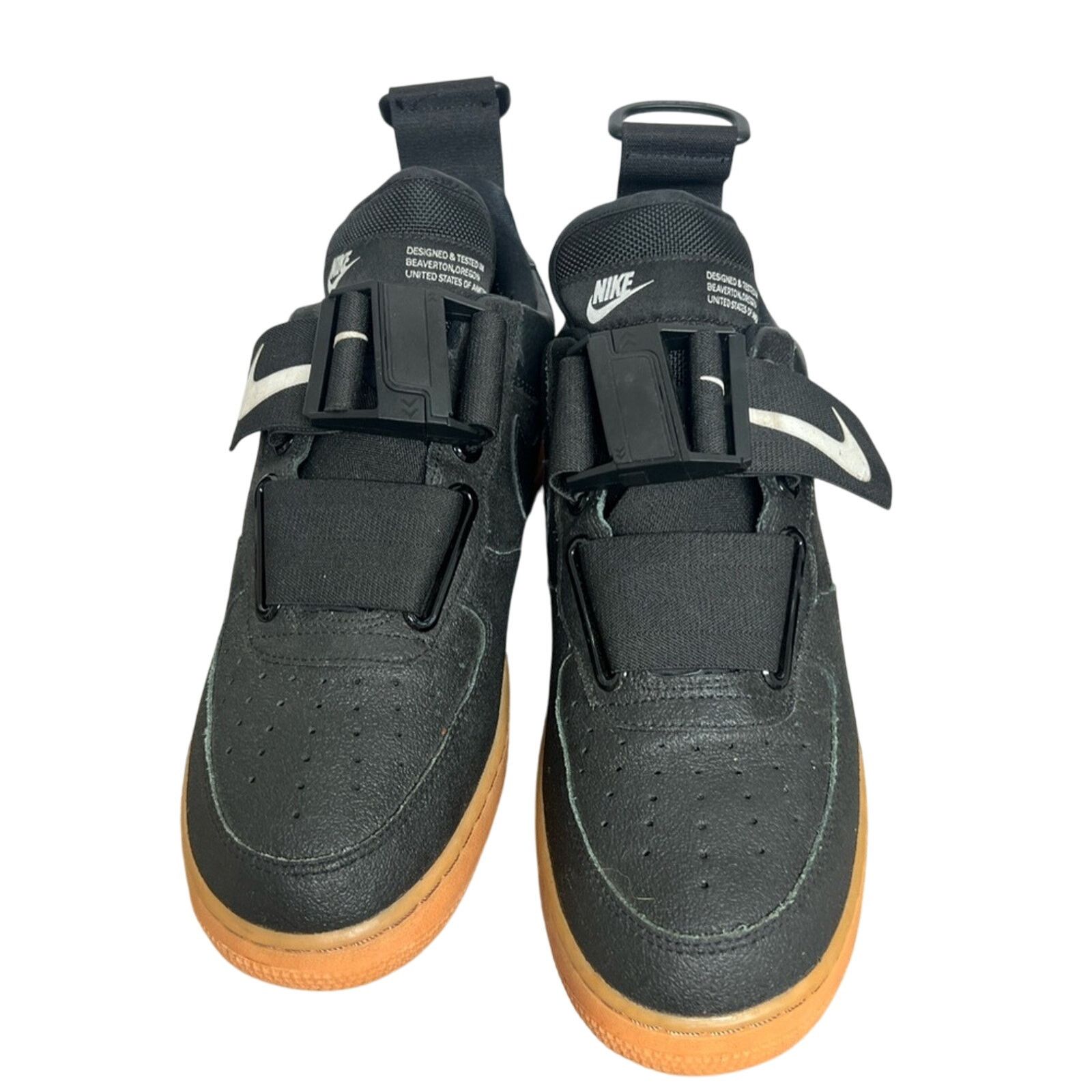 Nike Nike Air Force 1 Utility Sneakers Black Gum Size 9 VNDS Size US 9 / EU 42 - 6 Thumbnail