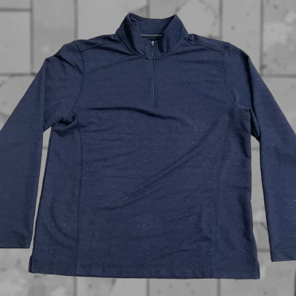 Orvis Orvis Zip-up Blue Pullover Mens Size L Sweater Regular Men Blue L Size US L / EU 52-54 / 3 - 1 Thumbnail