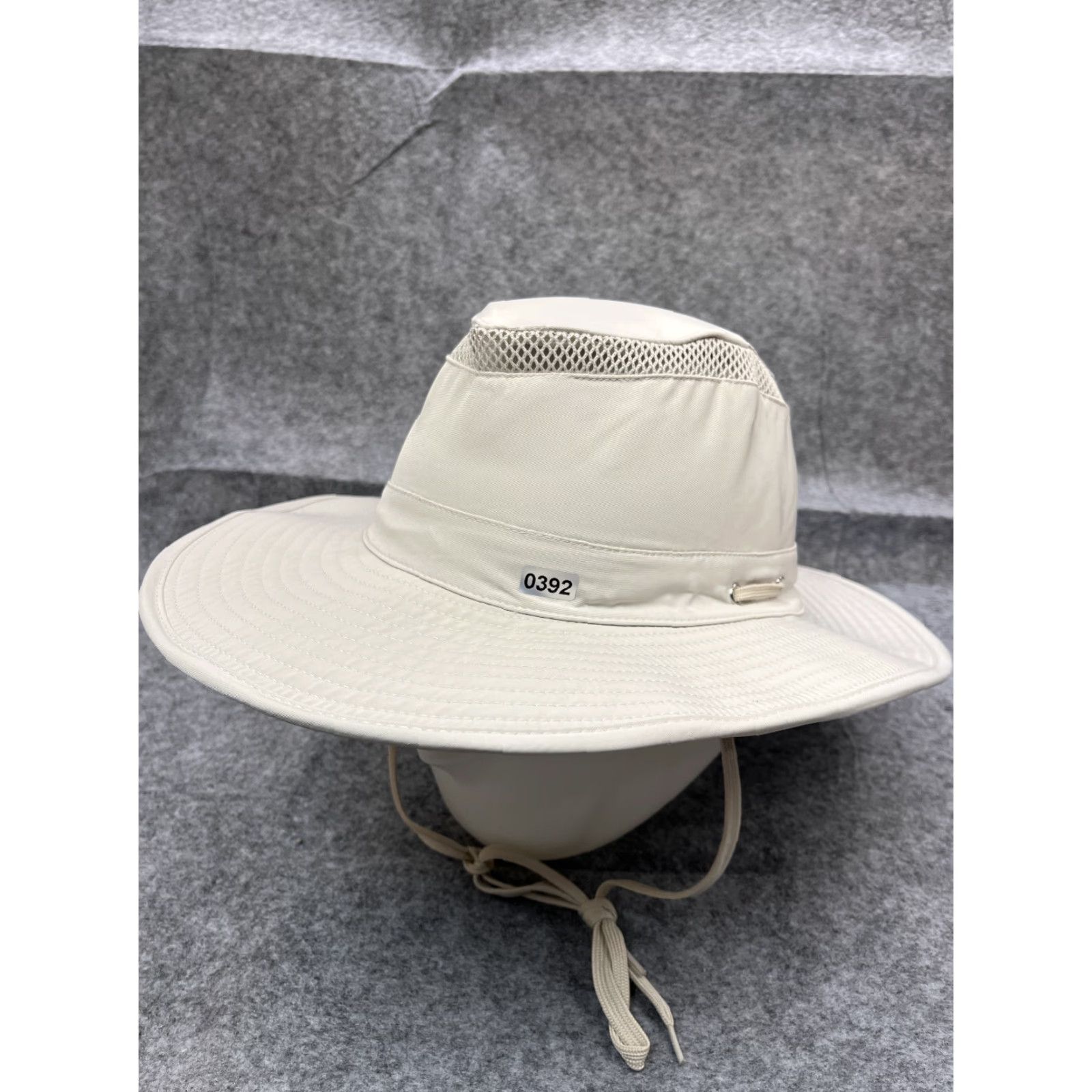 Vintage VINTAGE Inifity Headwear Unisex Adult Bucket Hat M White Nylon Outdoor Summer Casual Size ONE SIZE - 4 Thumbnail