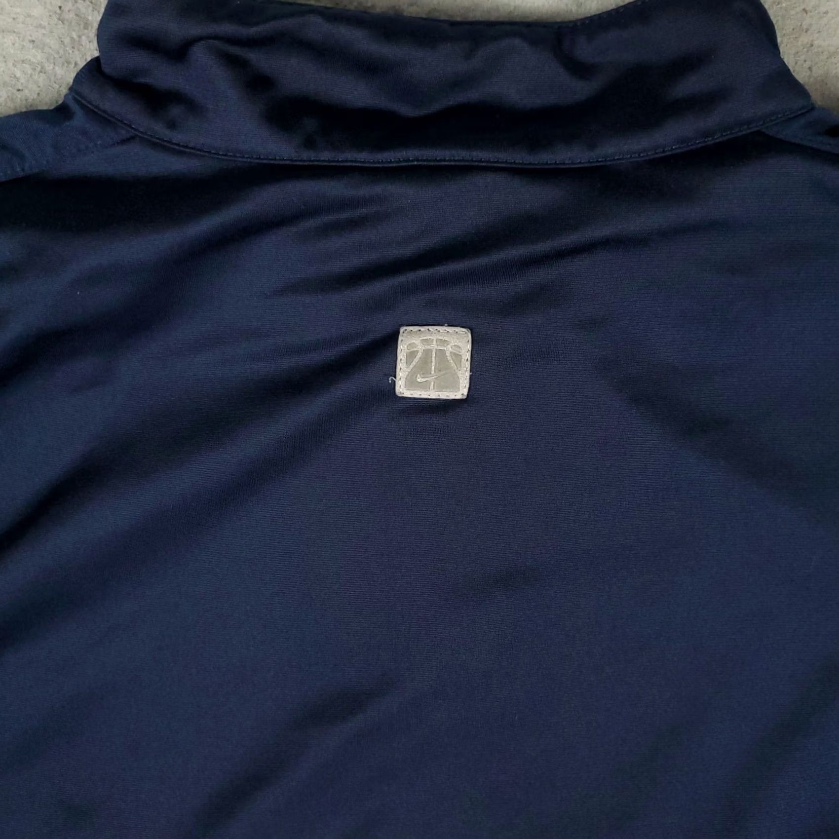 Nike Nike Jacket Mens 2XL Blue Jersey Snap Button Vintage Y2K Short Sleeve Shirt Size US XXL / EU 58 / 5 - 3 Thumbnail