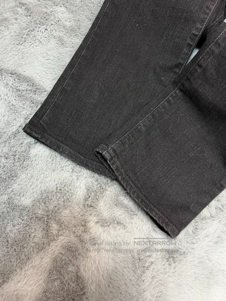 Saint Laurent Paris Saint Laurent Paris Charcoal Black Knee Cut Jeans Size US 33 - 8 Thumbnail