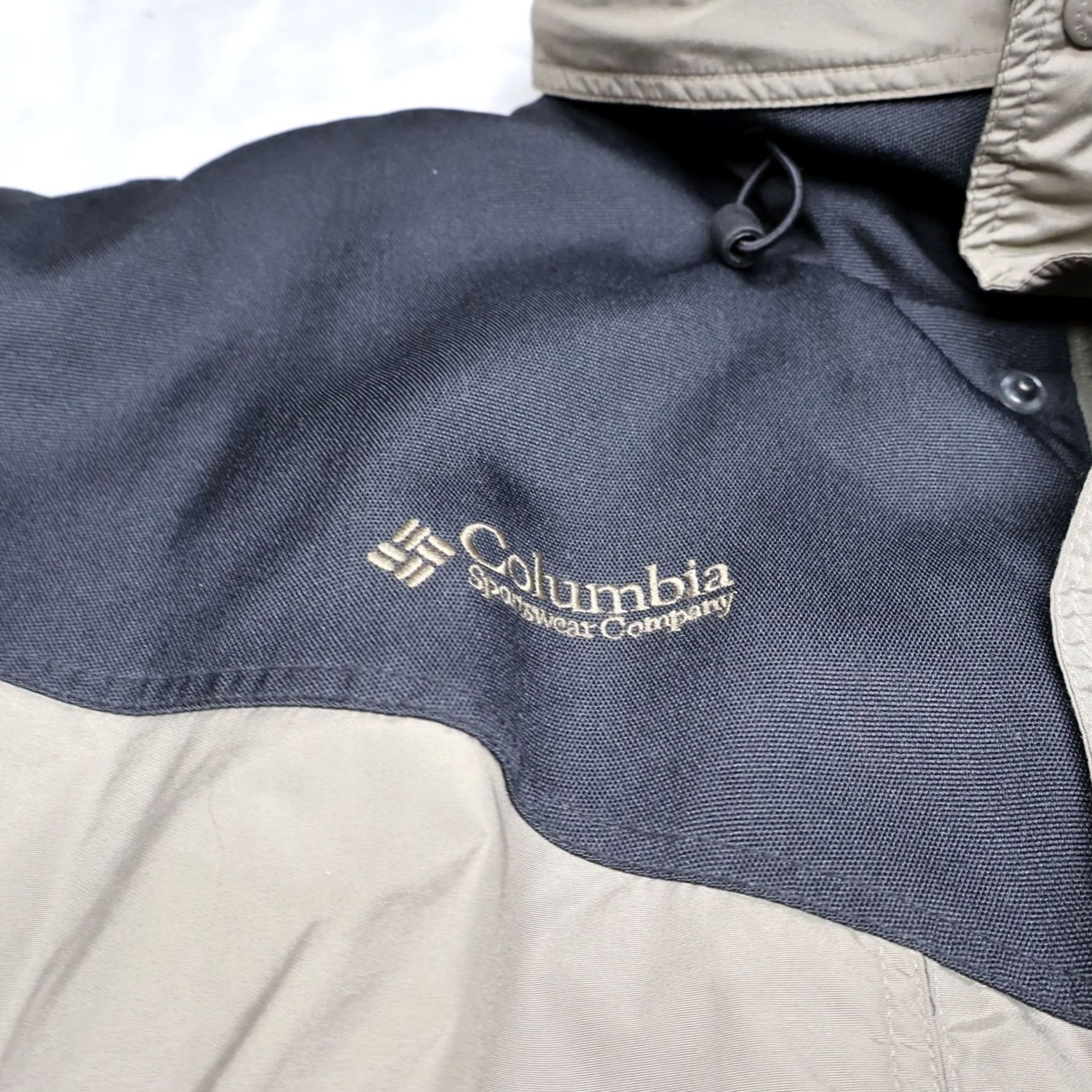 Rains Columbia Jacket Mens XL Brown Full Zip Insulated Outdoor Puffer Wind Retro Size US XL / EU 56 / 4 - 5 Thumbnail