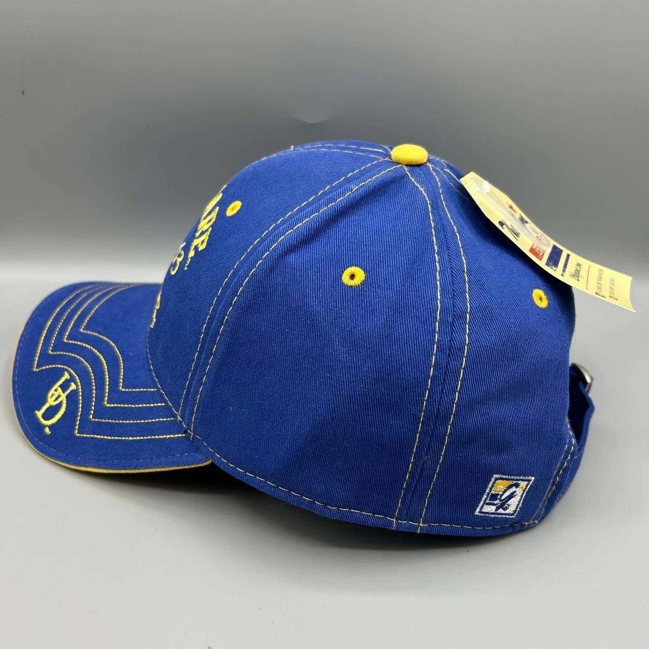 The Game Vintage University of Delaware Blue Hens Hat NCAA Strap Back Size ONE SIZE - 5 Thumbnail