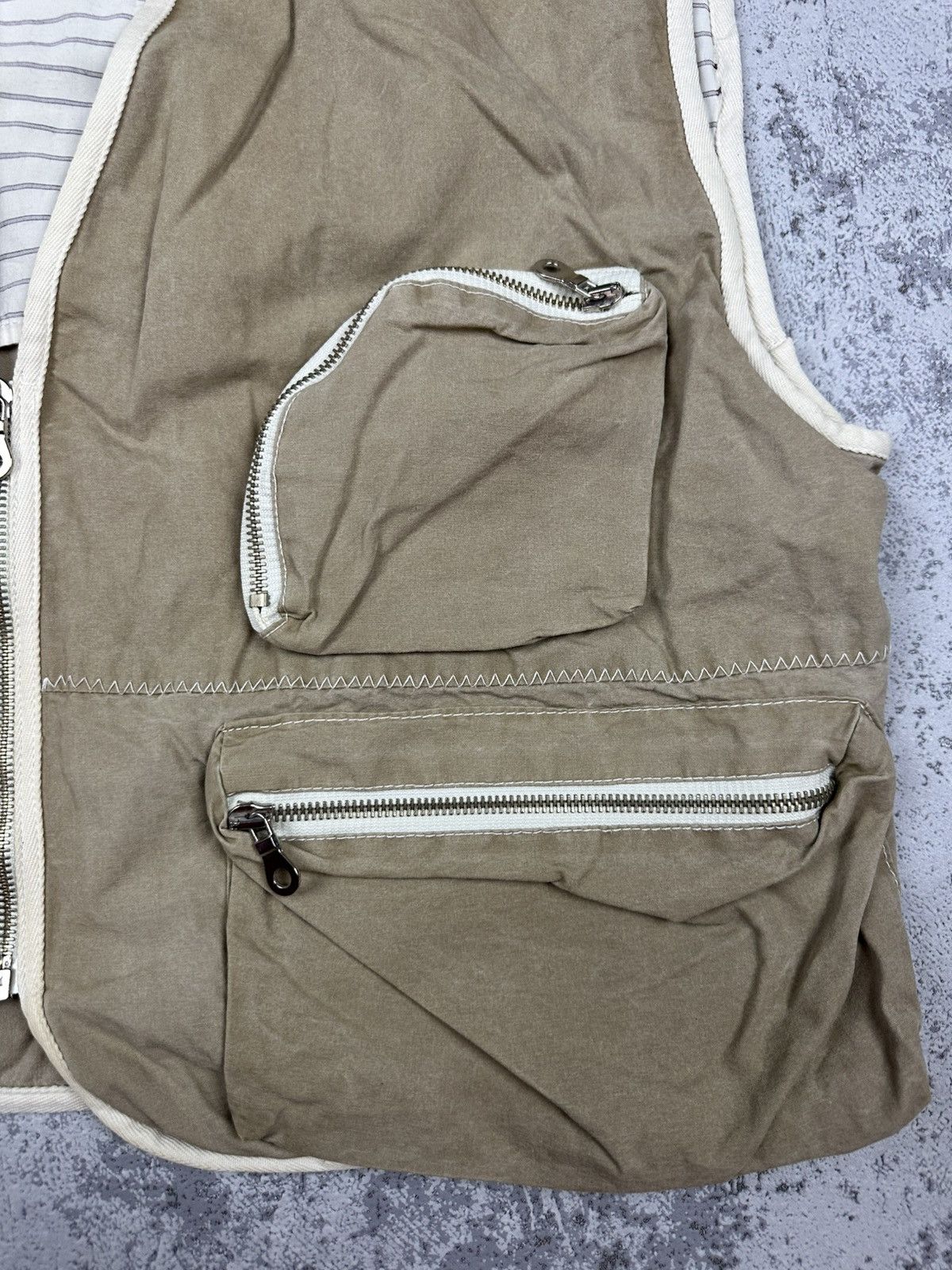 Japanese Brand Vintage Harby Utility Fishing Vest Multi Pocket Size US M / EU 48-50 / 2 - 4 Thumbnail
