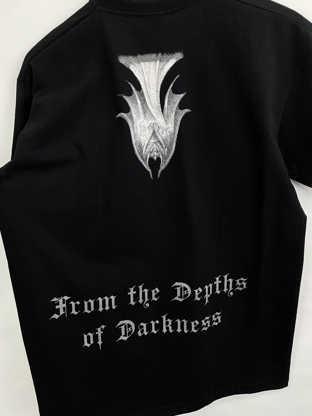 Fruit Of The Loom Vintage Burzum Det Som Engang Var Blackmetal T-Shirts Rare Size US M / EU 48-50 / 2 - 7 Thumbnail